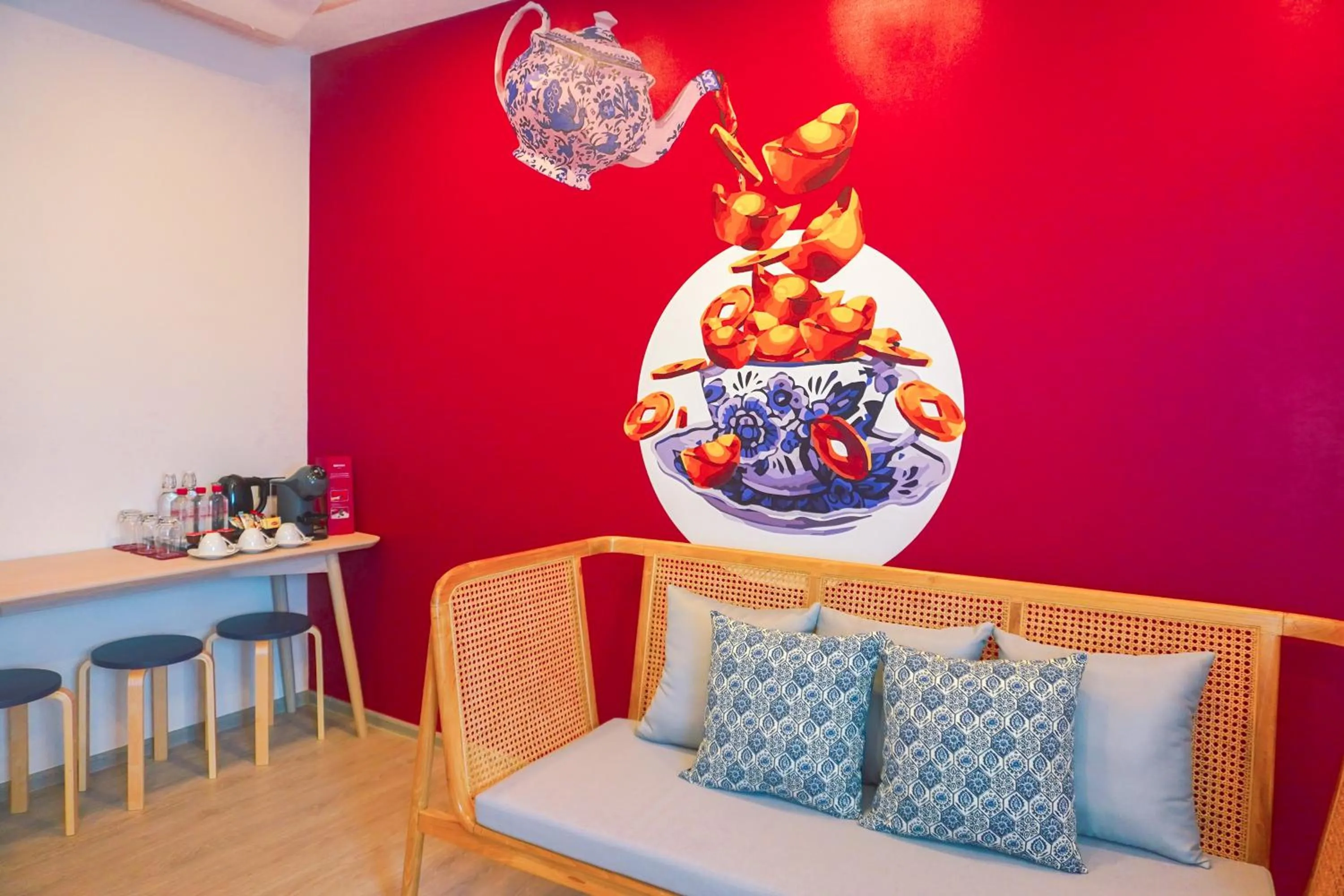 Living room in Hotel Midtown Ratsada