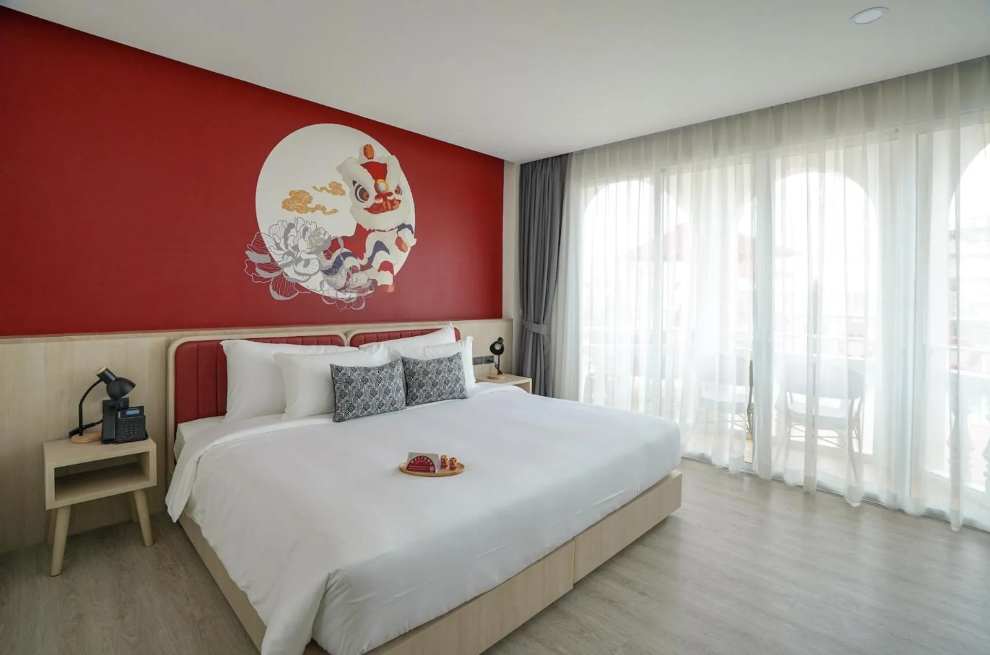 Bedroom, Bed in Hotel Midtown Ratsada