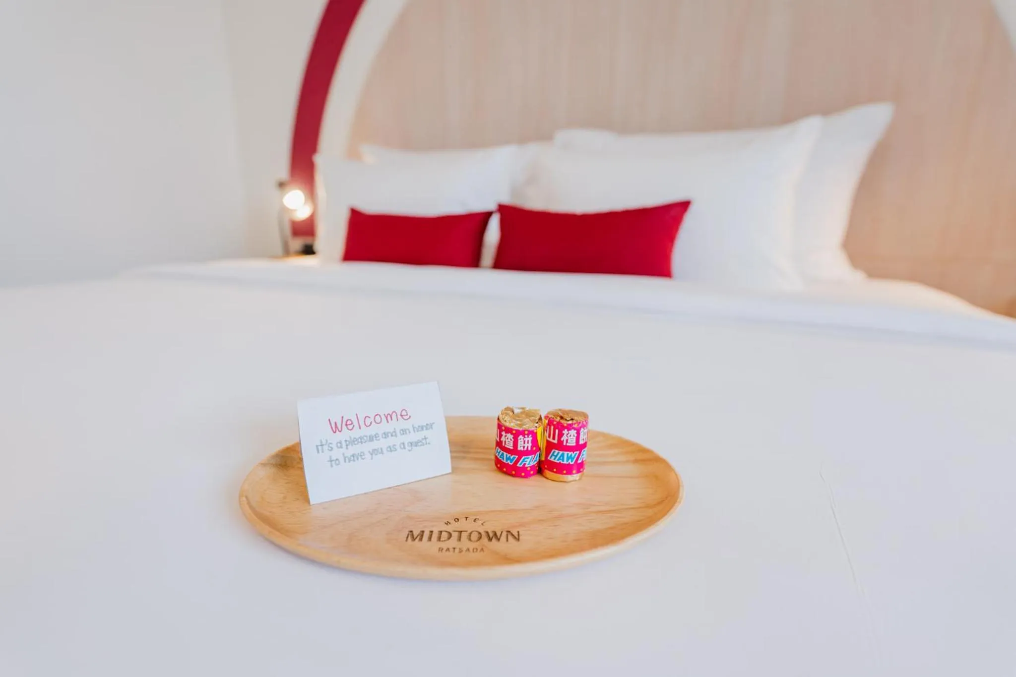 Bed in Hotel Midtown Ratsada