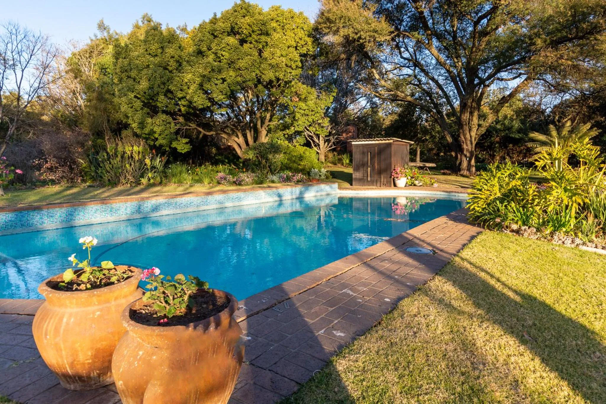 Swimming pool in Aberfeldy Bed & Breakfast