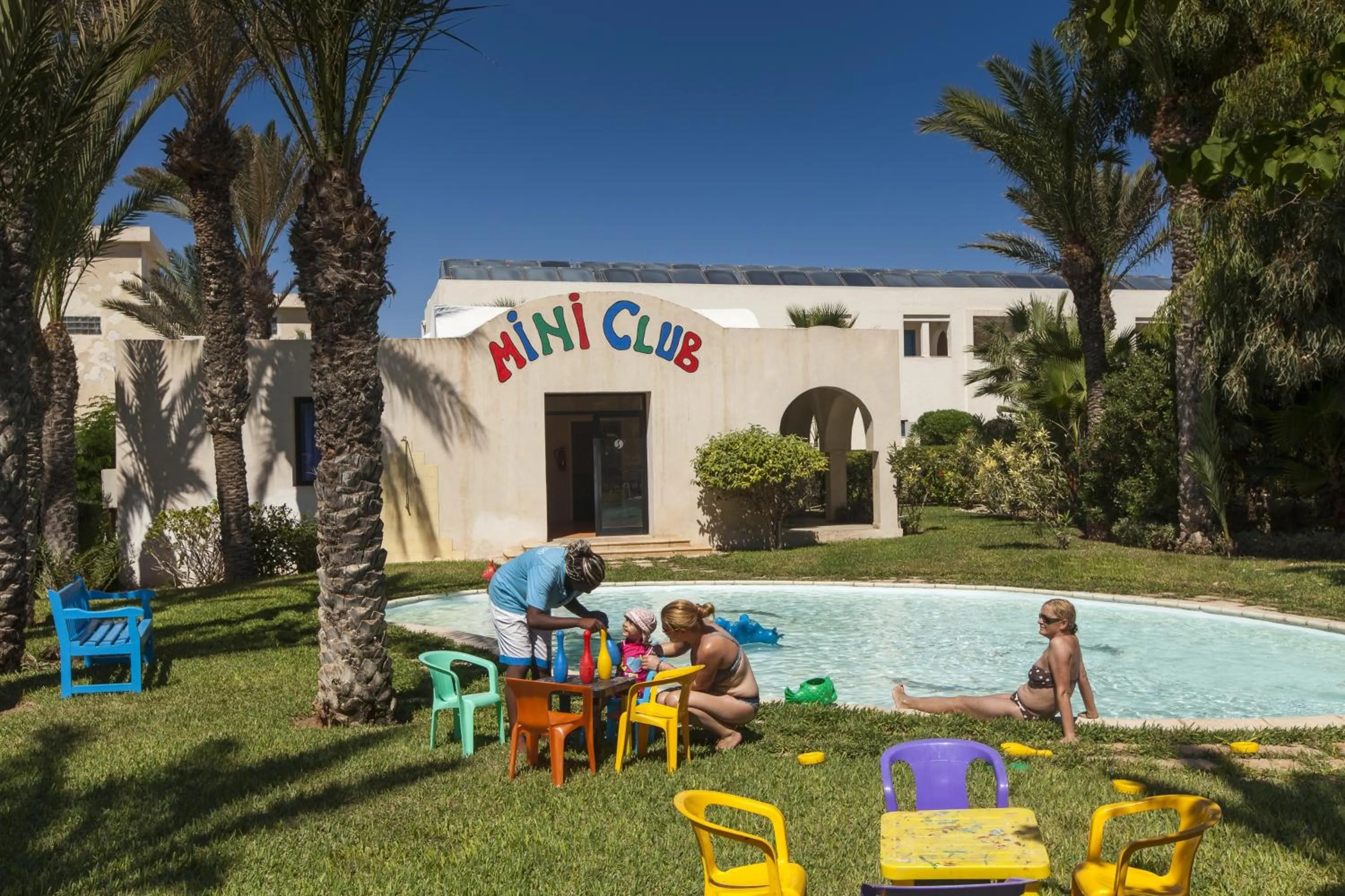 Children play ground in Sentido Djerba Beach