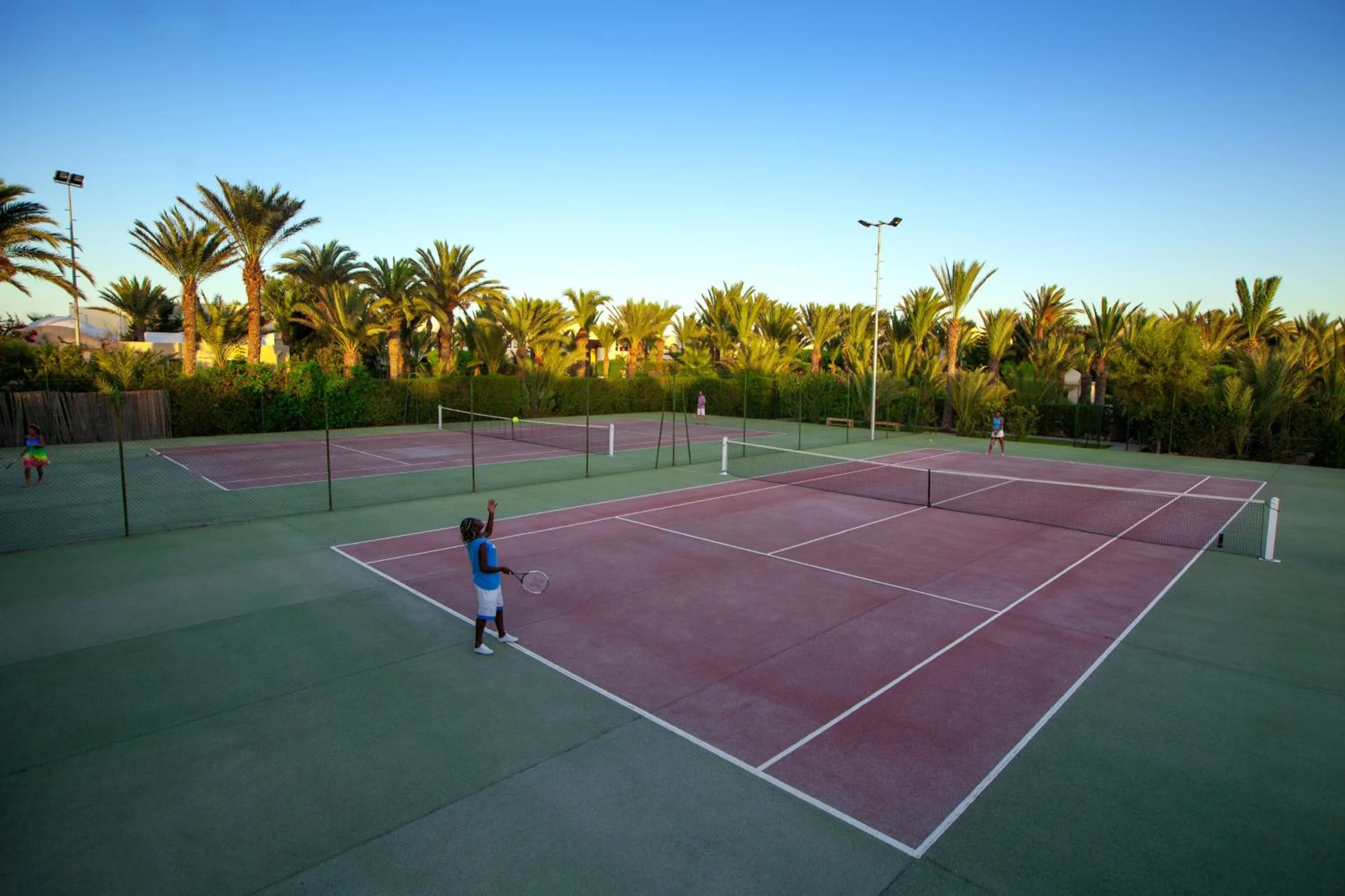Tennis court in Sentido Djerba Beach