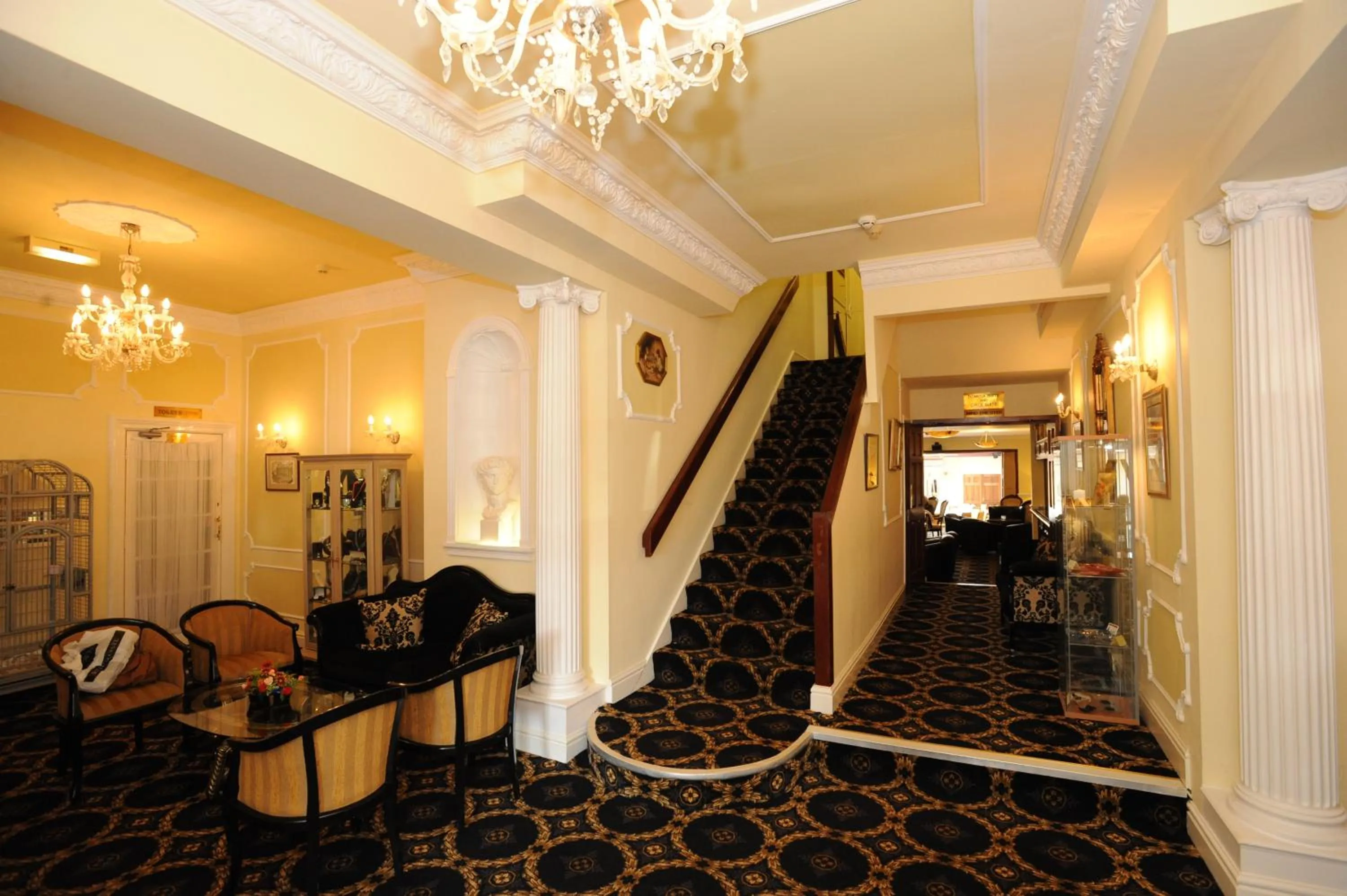 Decorative detail in Bedford Hotel