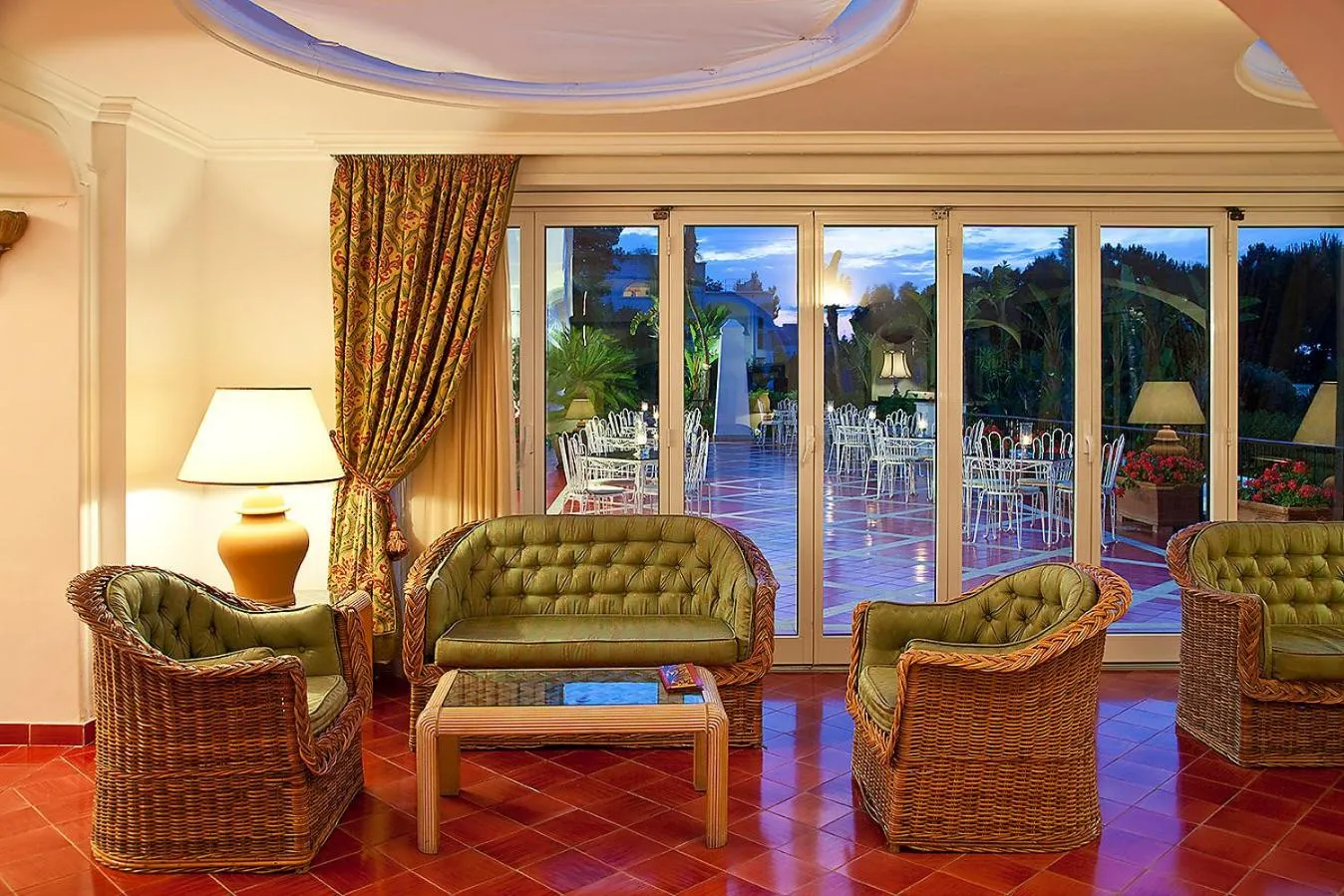 Lobby or reception in Grand Hotel Il Moresco