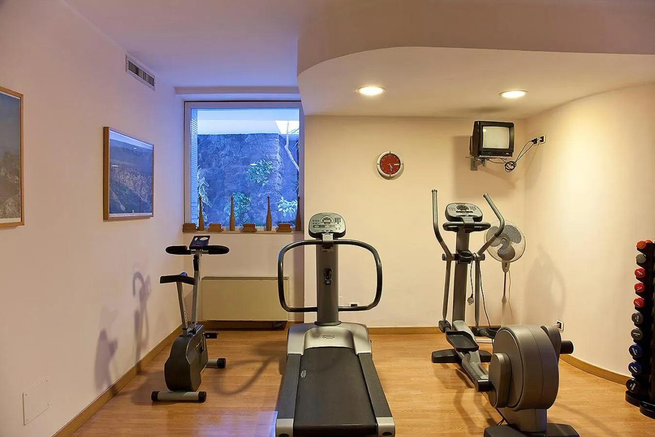 Fitness centre/facilities in Grand Hotel Il Moresco