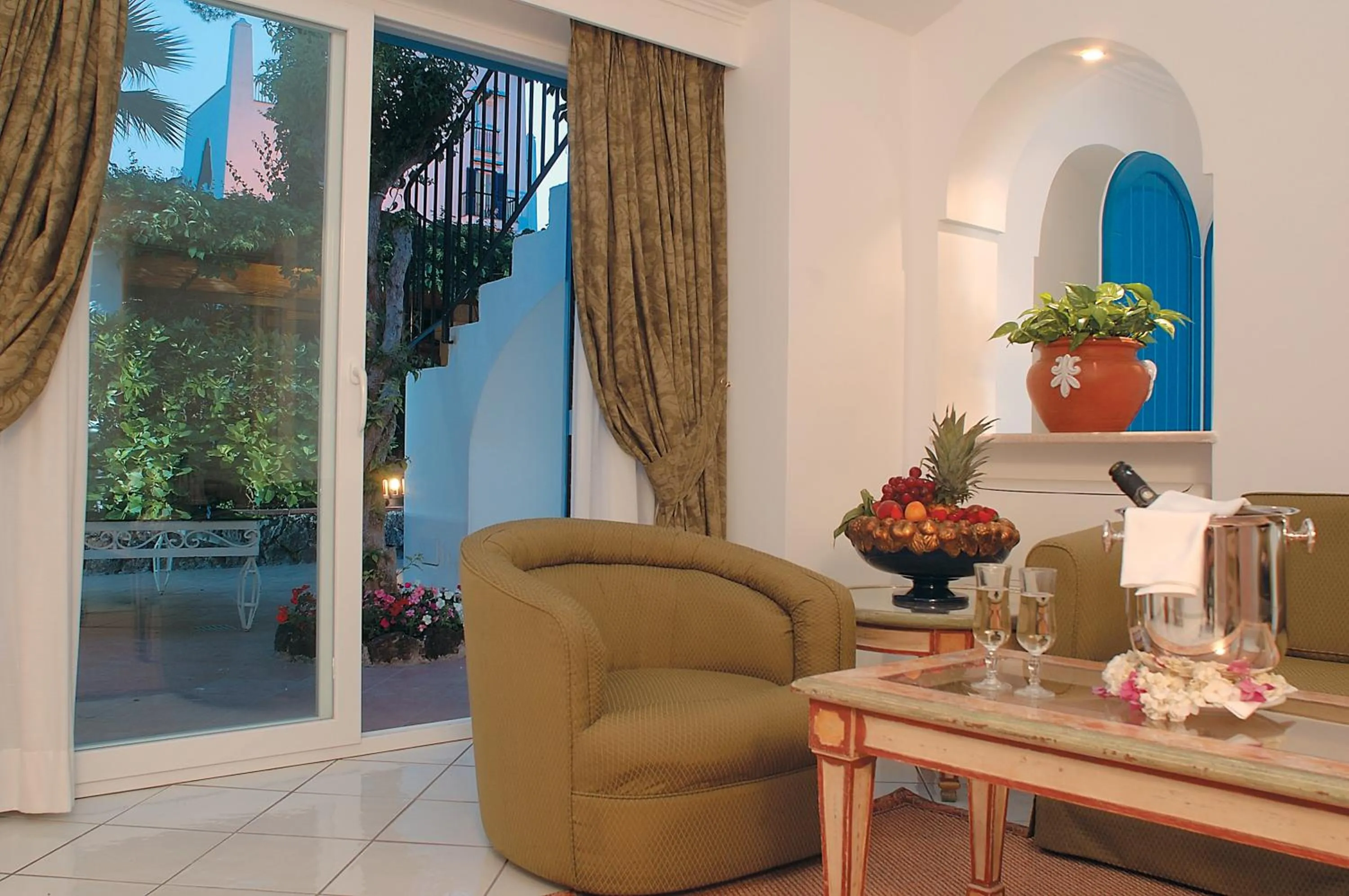 Living room in Grand Hotel Il Moresco