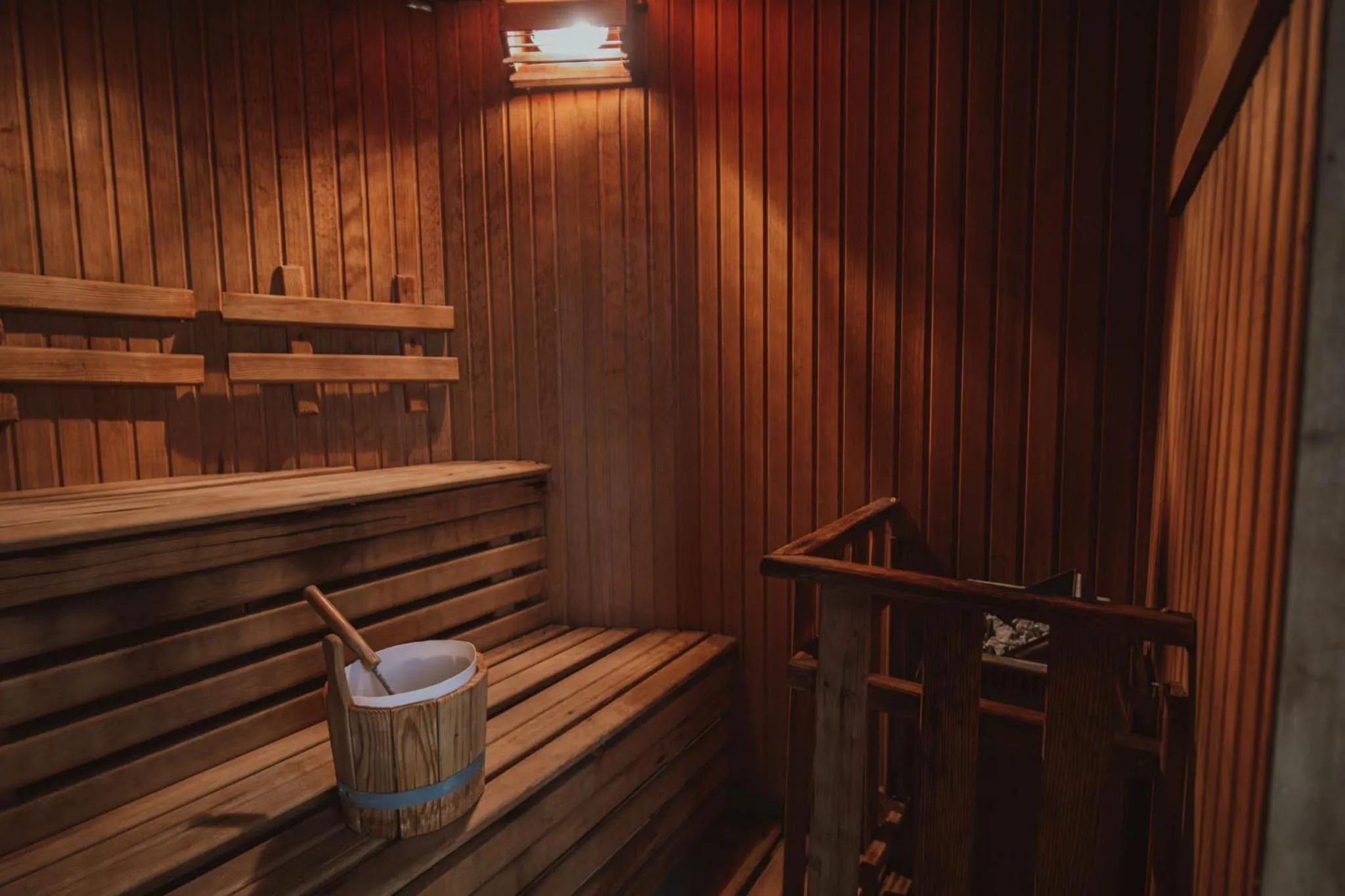 Sauna in Grand Hotel Il Moresco