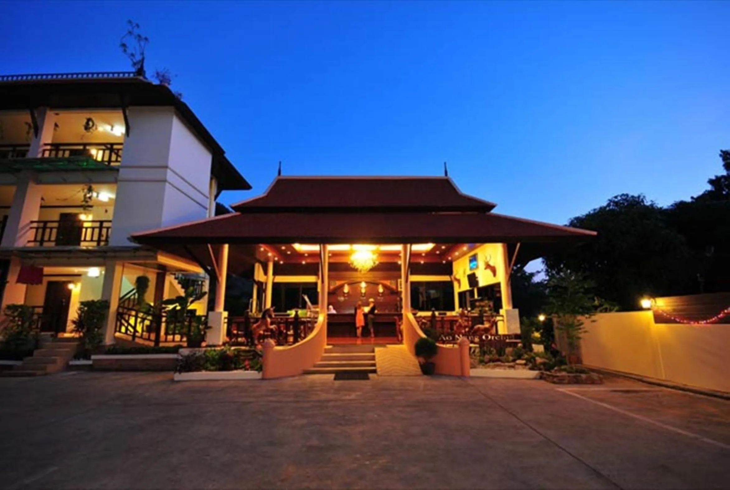 Facade/entrance in Aonang Orchid Resort