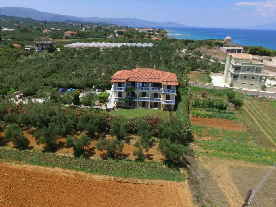 Bird's eye view in Studios Petra