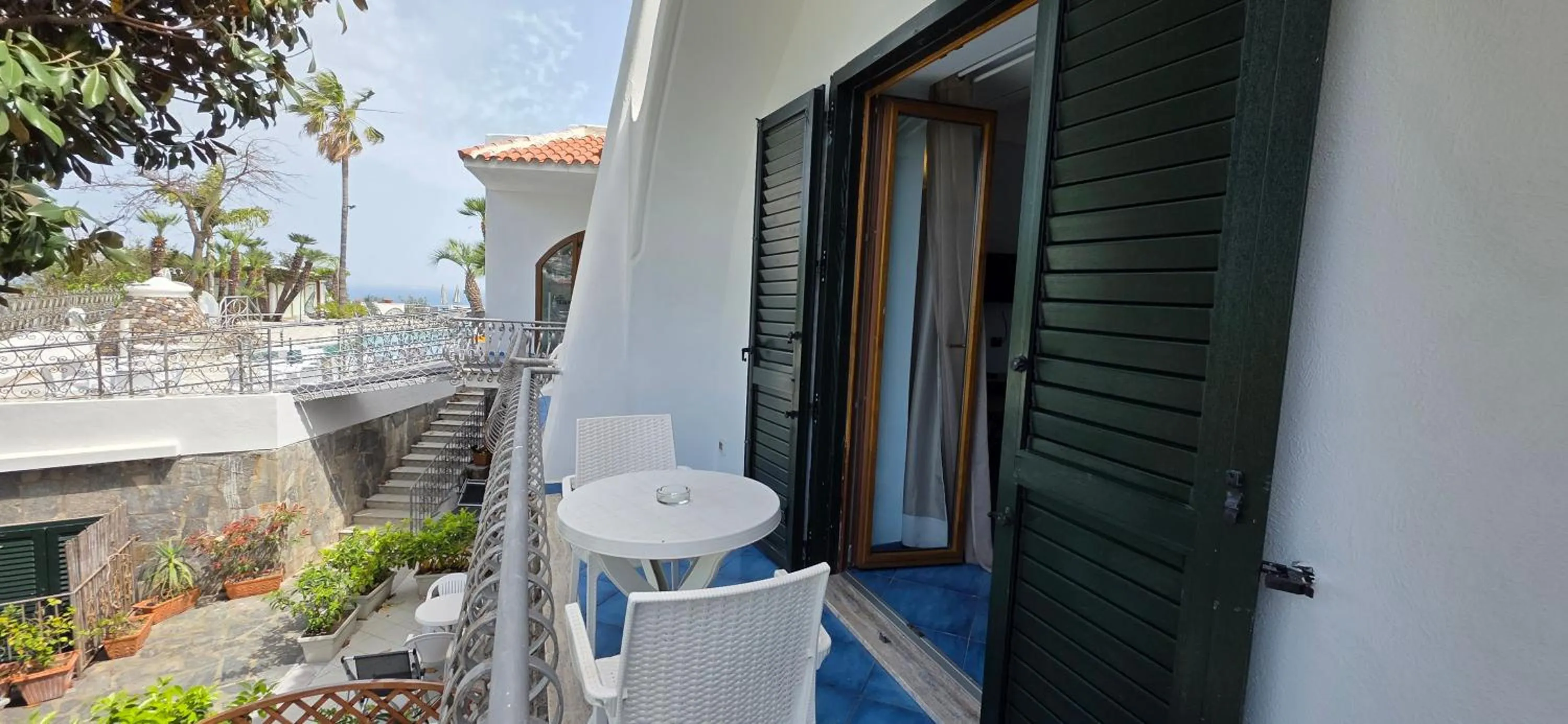 Balcony/Terrace in Hotel Myage