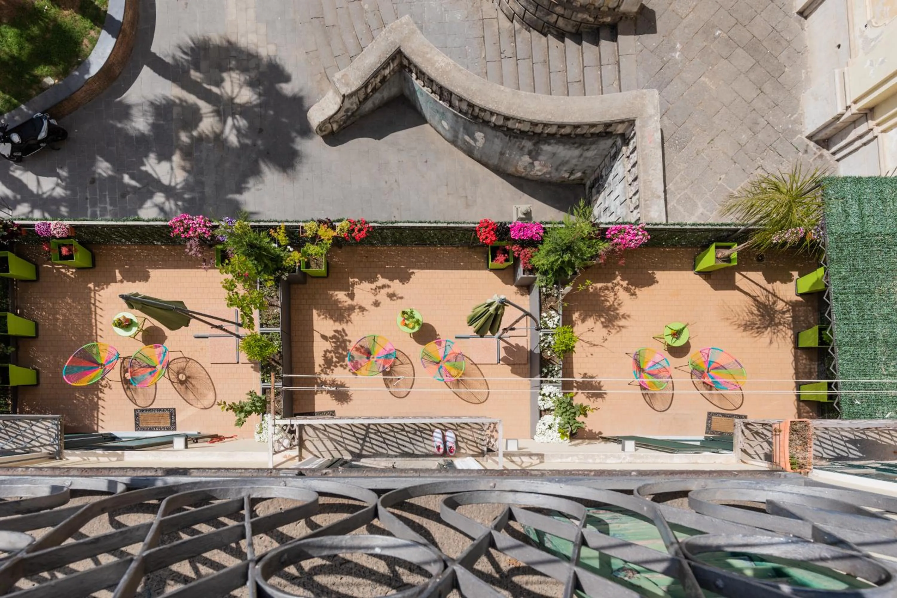 Balcony/Terrace in Roof Garden