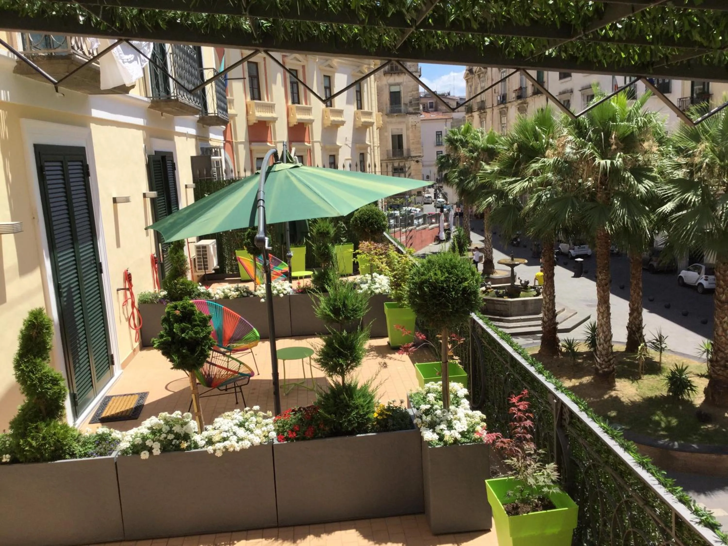 Balcony/Terrace in Roof Garden