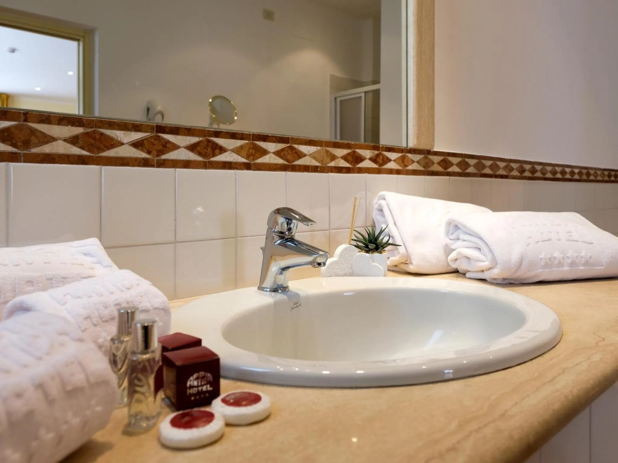 Bathroom in Appia Antica Hotel