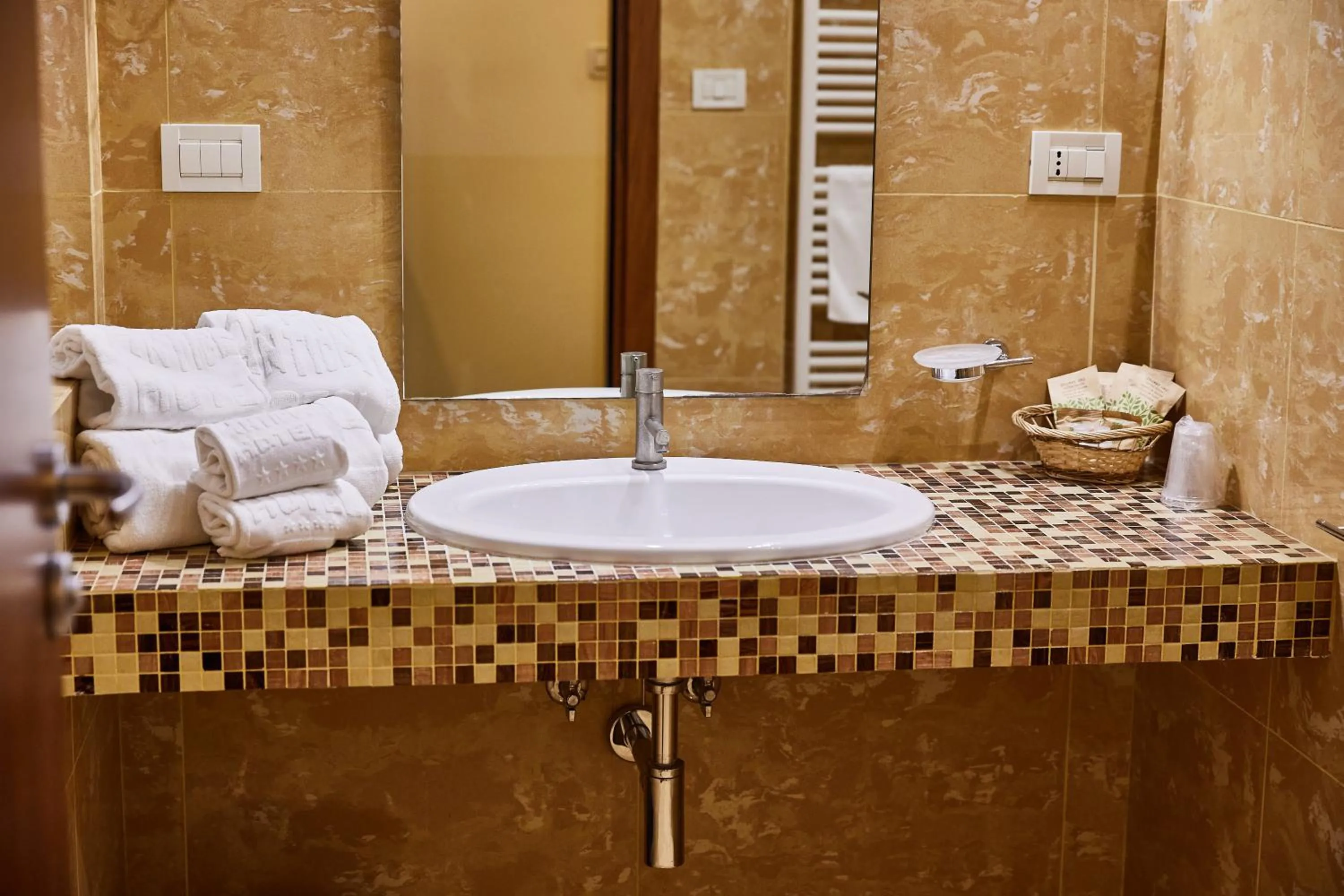 Bathroom in Appia Antica Hotel