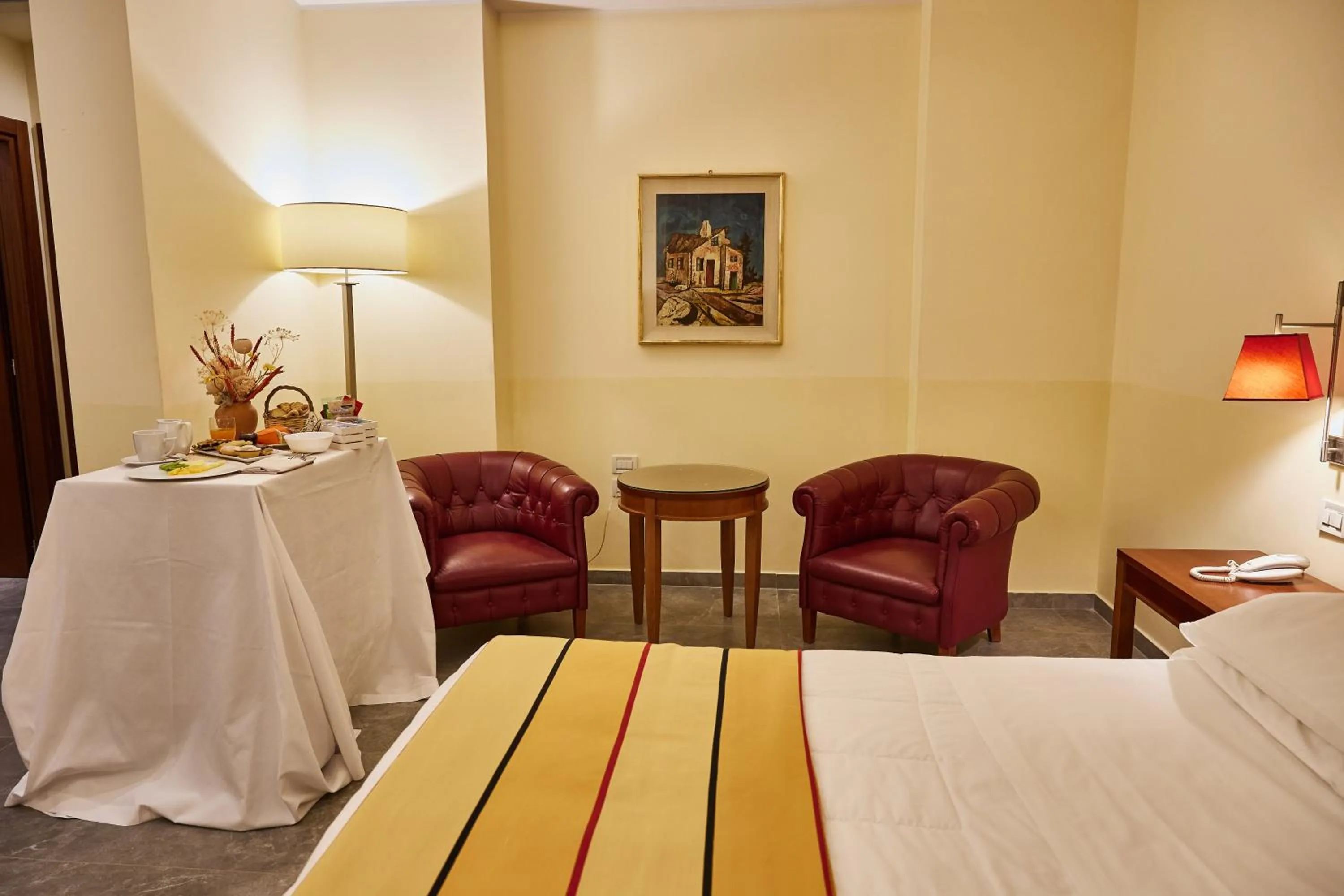 Bedroom, Bed in Appia Antica Hotel