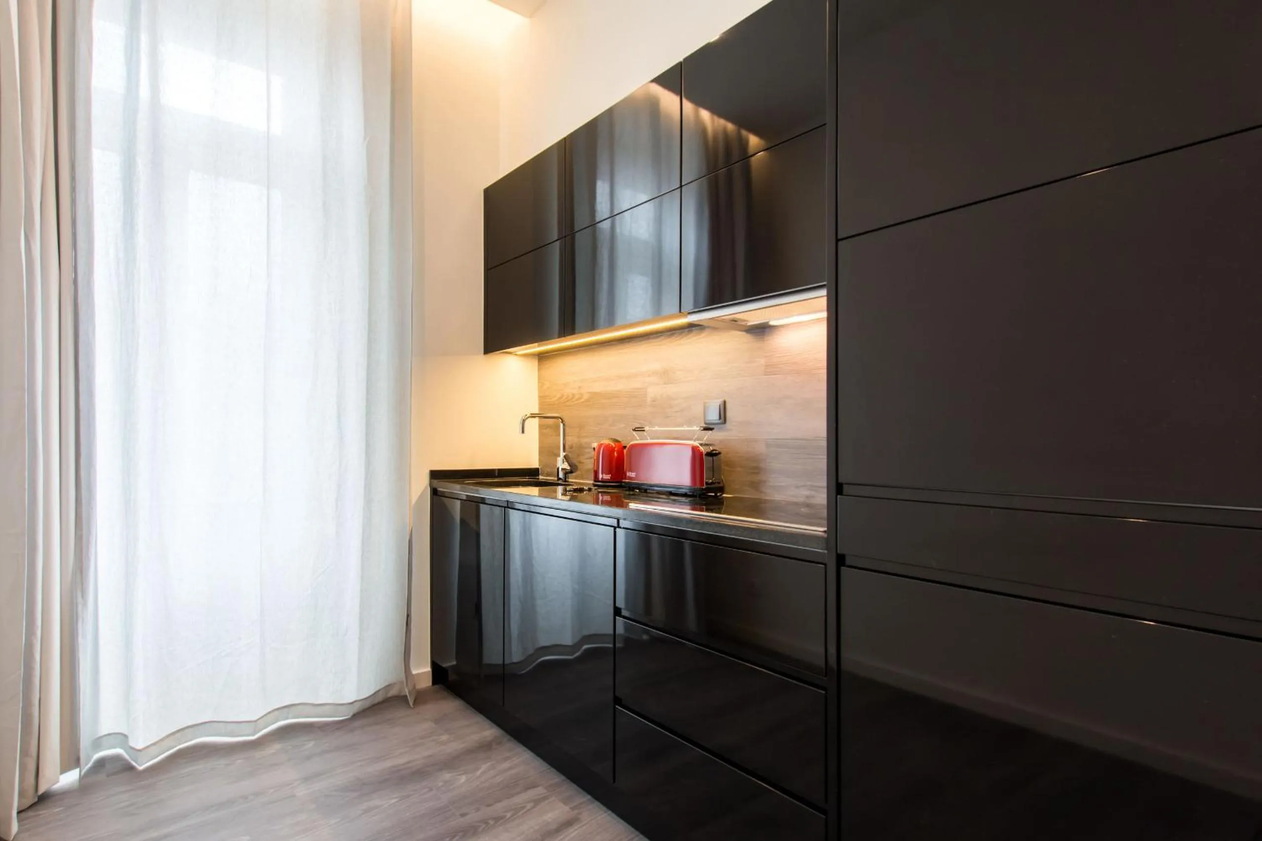 Kitchen or kitchenette in LETHESHOME Apartments