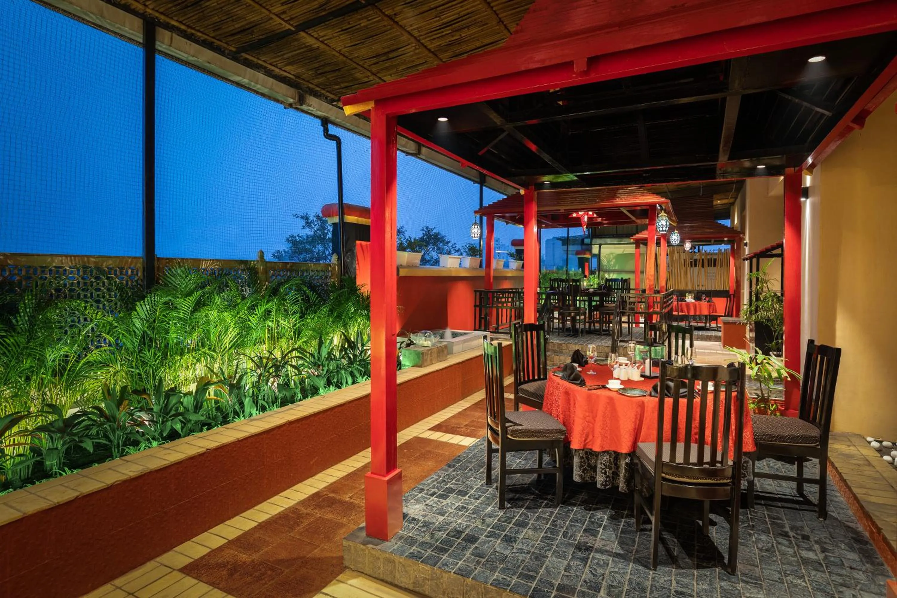 Patio in Radisson Jaipur City Center