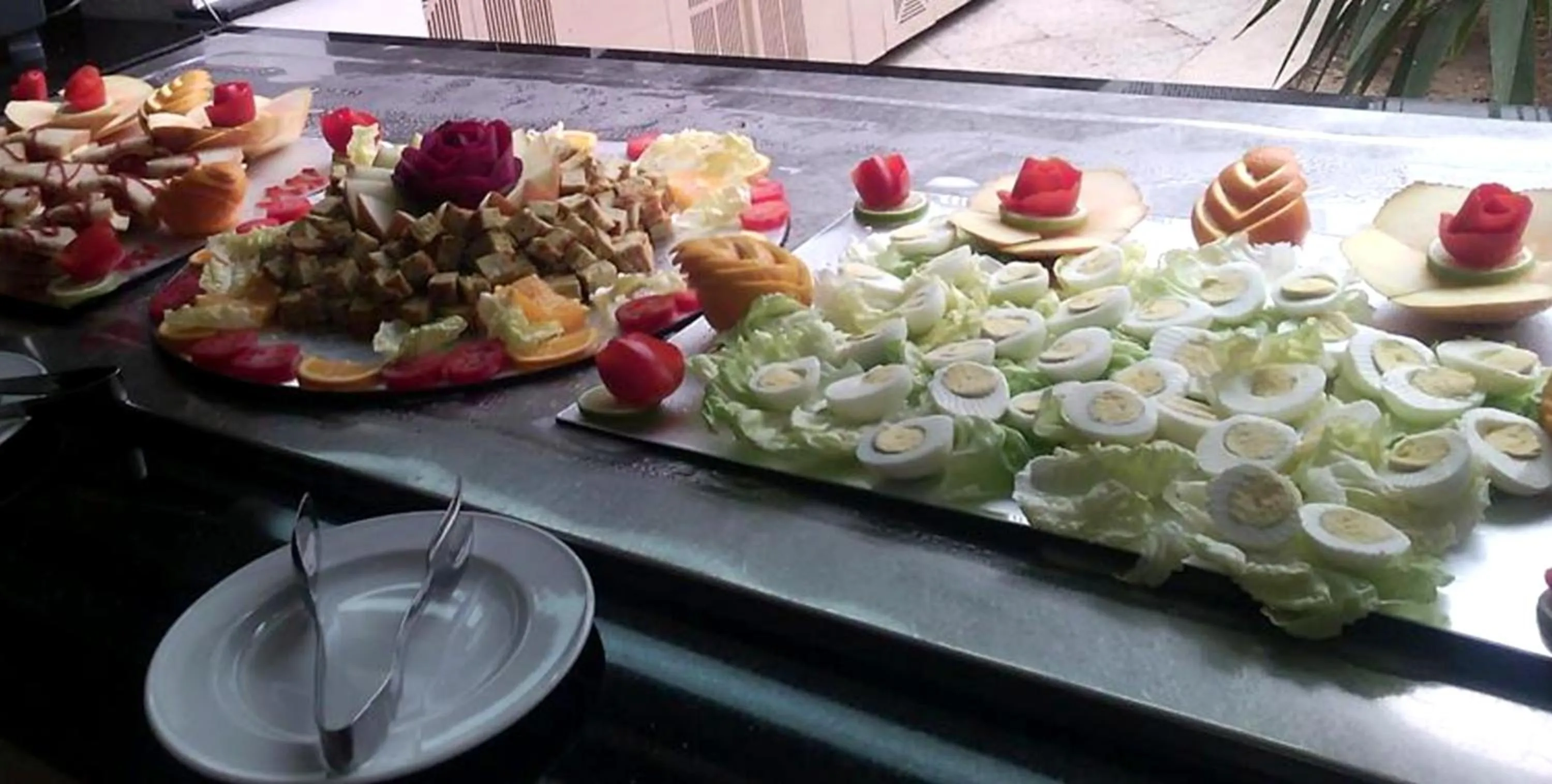 Breakfast in Sahara Beach Aquapark Resort