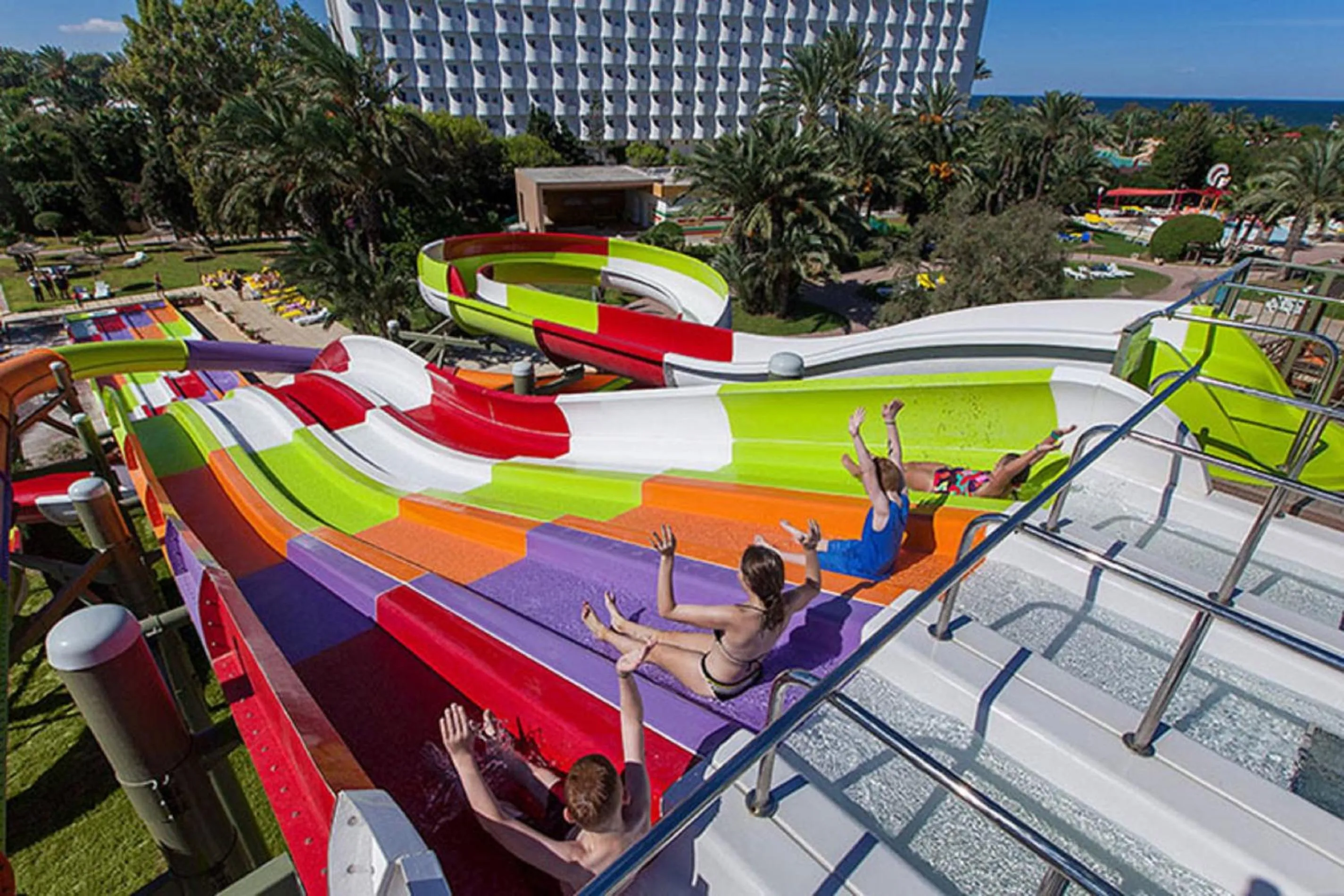 Aqua park in Sahara Beach Aquapark Resort