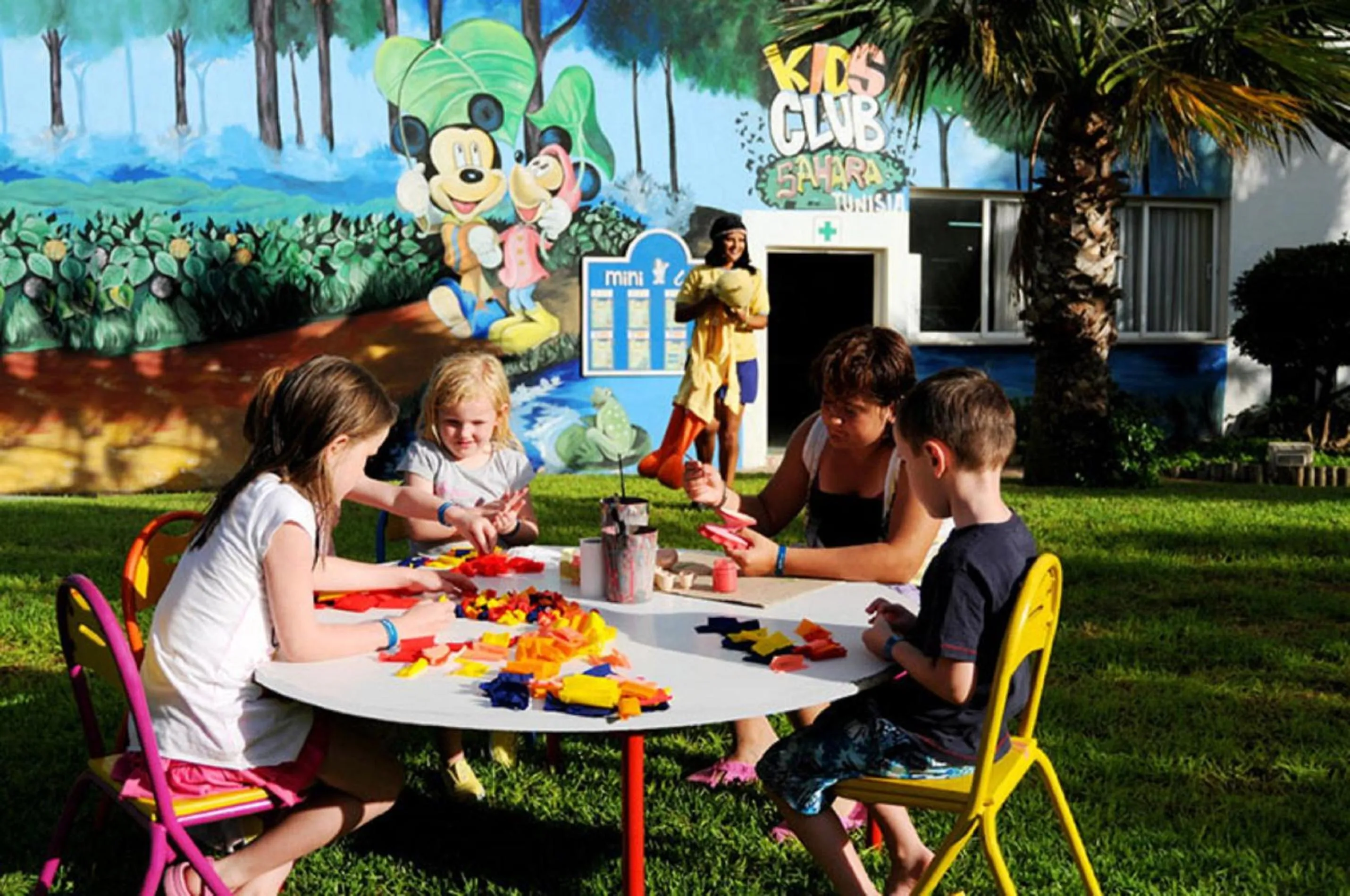 Children play ground in Sahara Beach Aquapark Resort