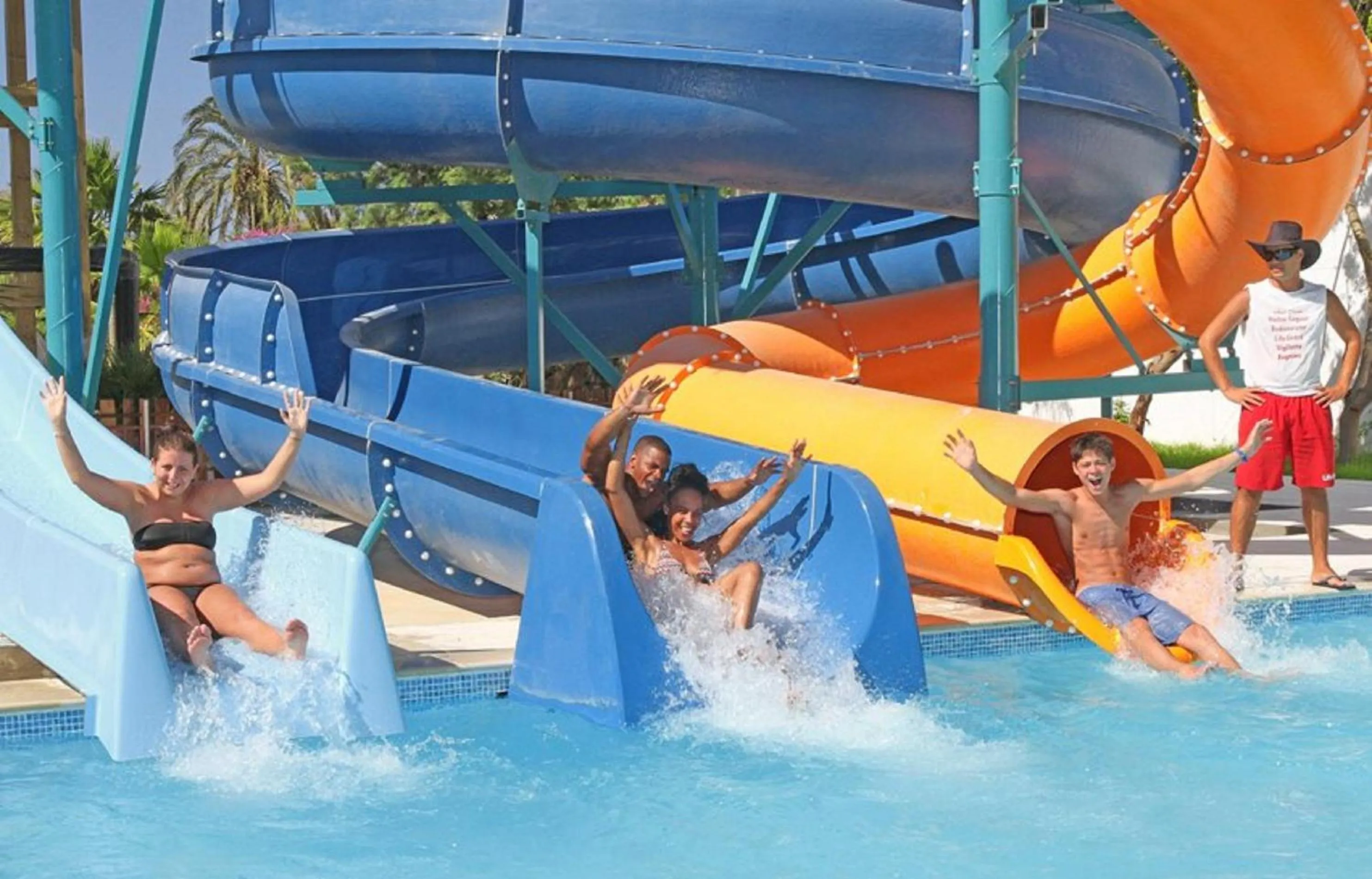 Aqua park in Sahara Beach Aquapark Resort