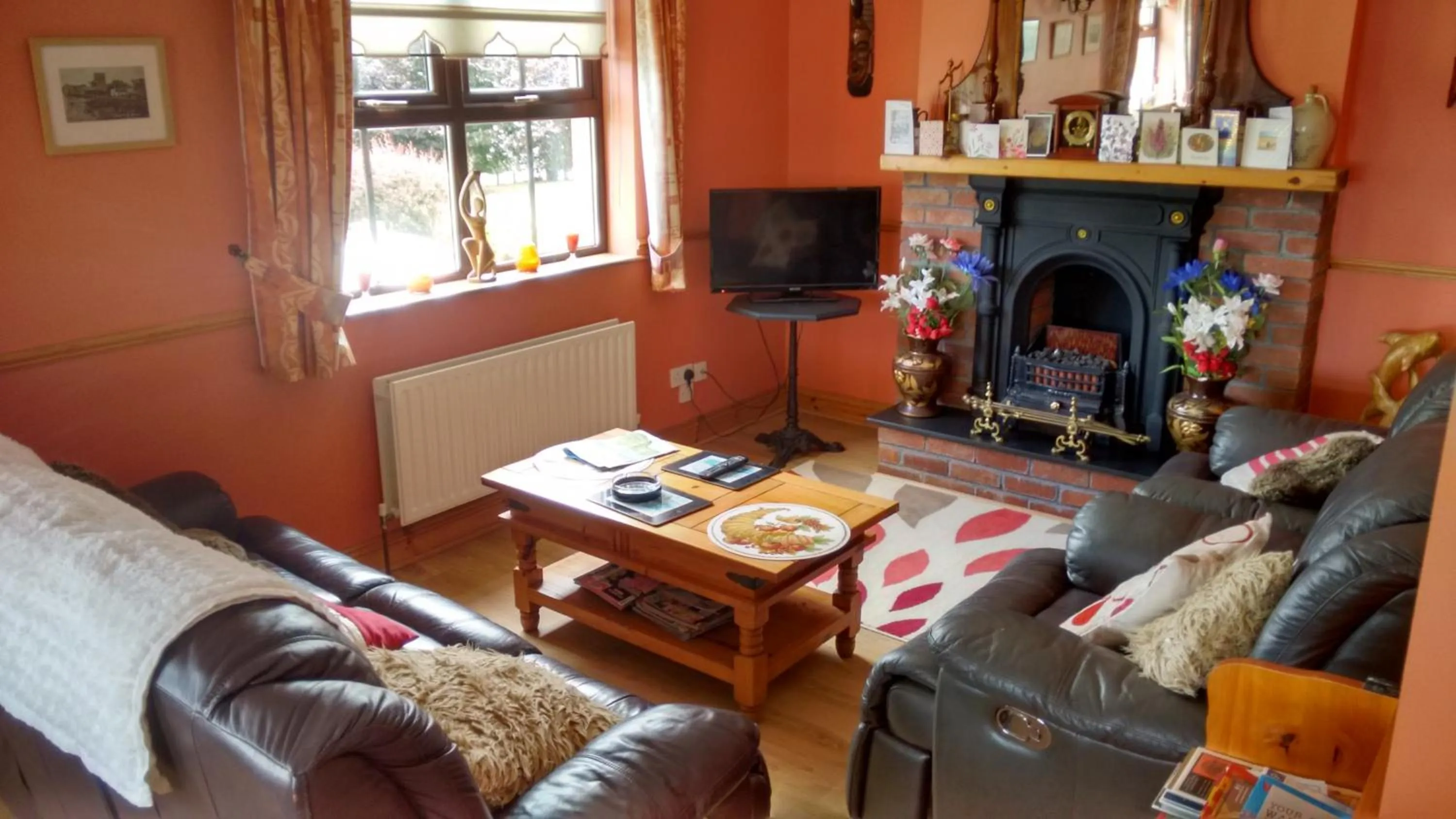 Communal lounge/ TV room in Grannagh Castle House