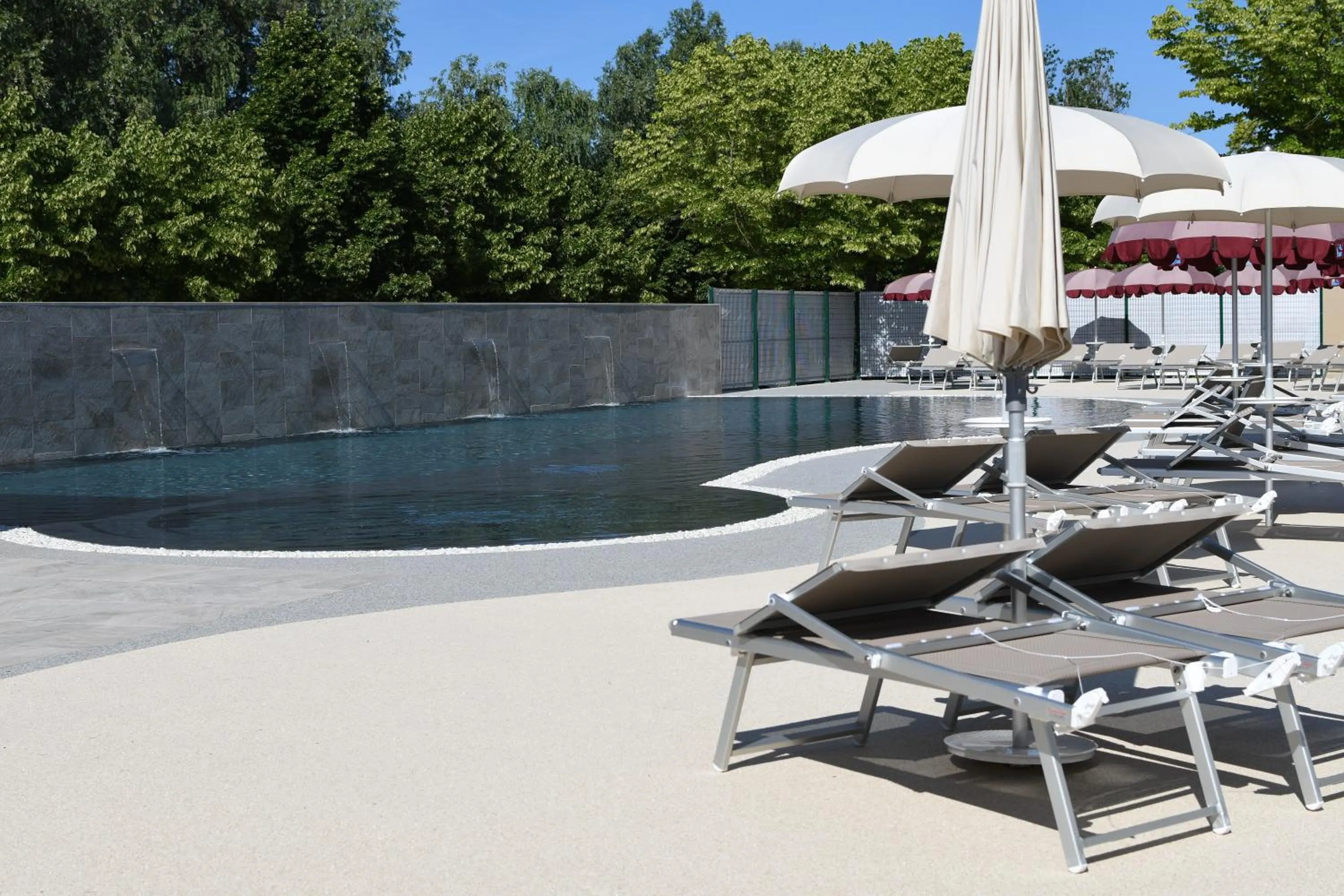 Swimming pool in Hotel Baffo Rosso