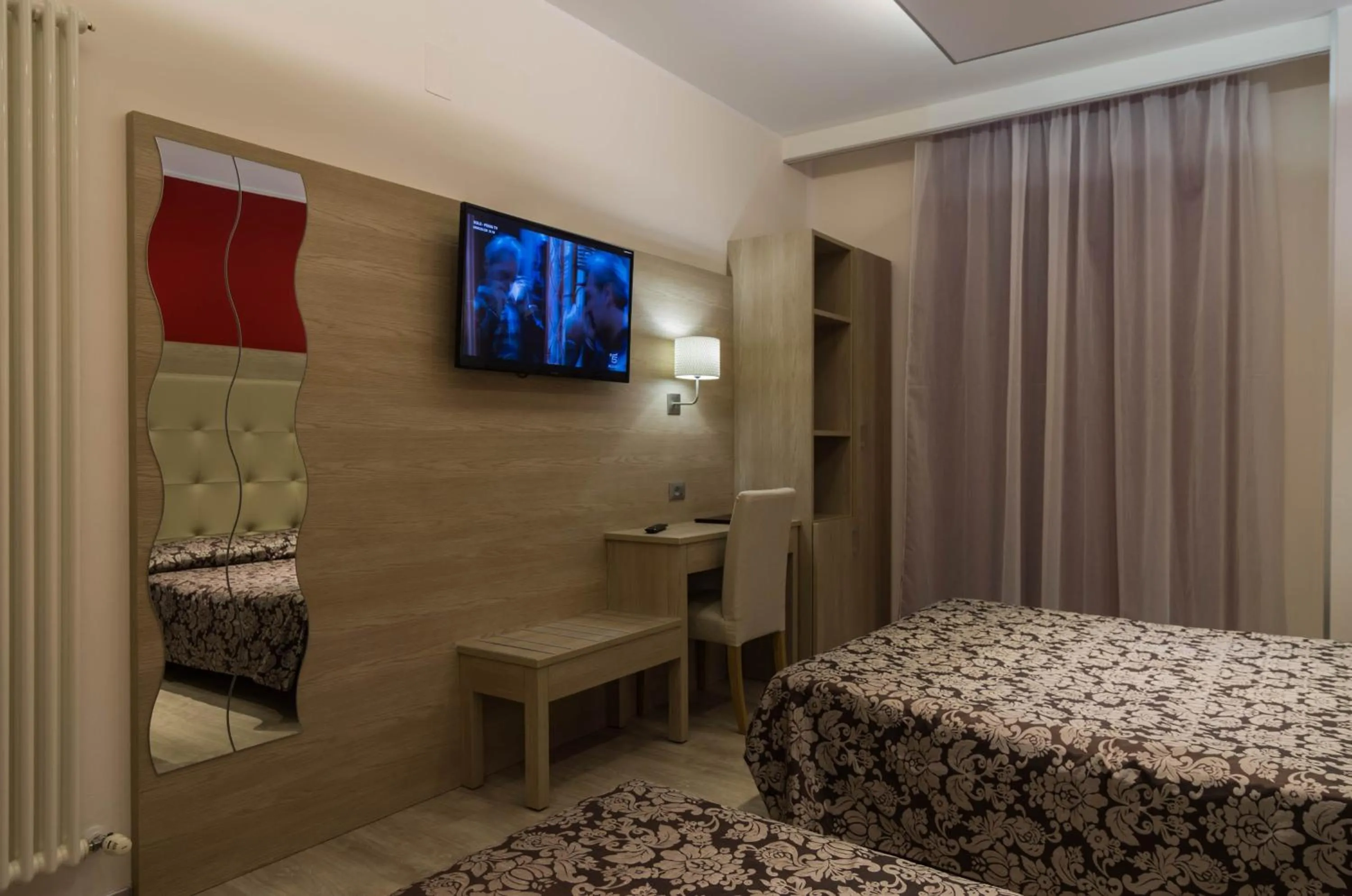 Photo of the whole room, Bed in Hotel Baffo Rosso