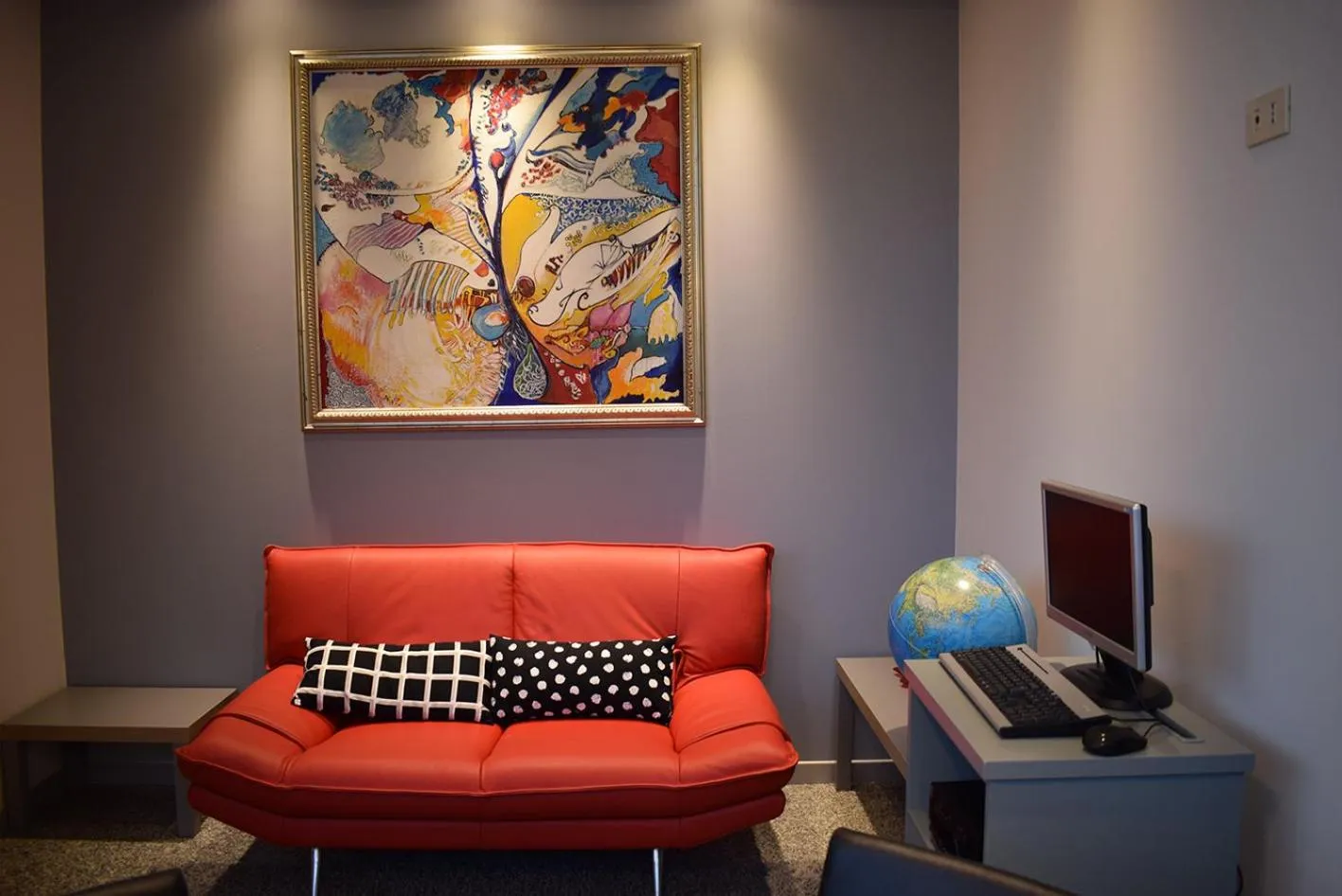 Lobby or reception in Hotel Baffo Rosso