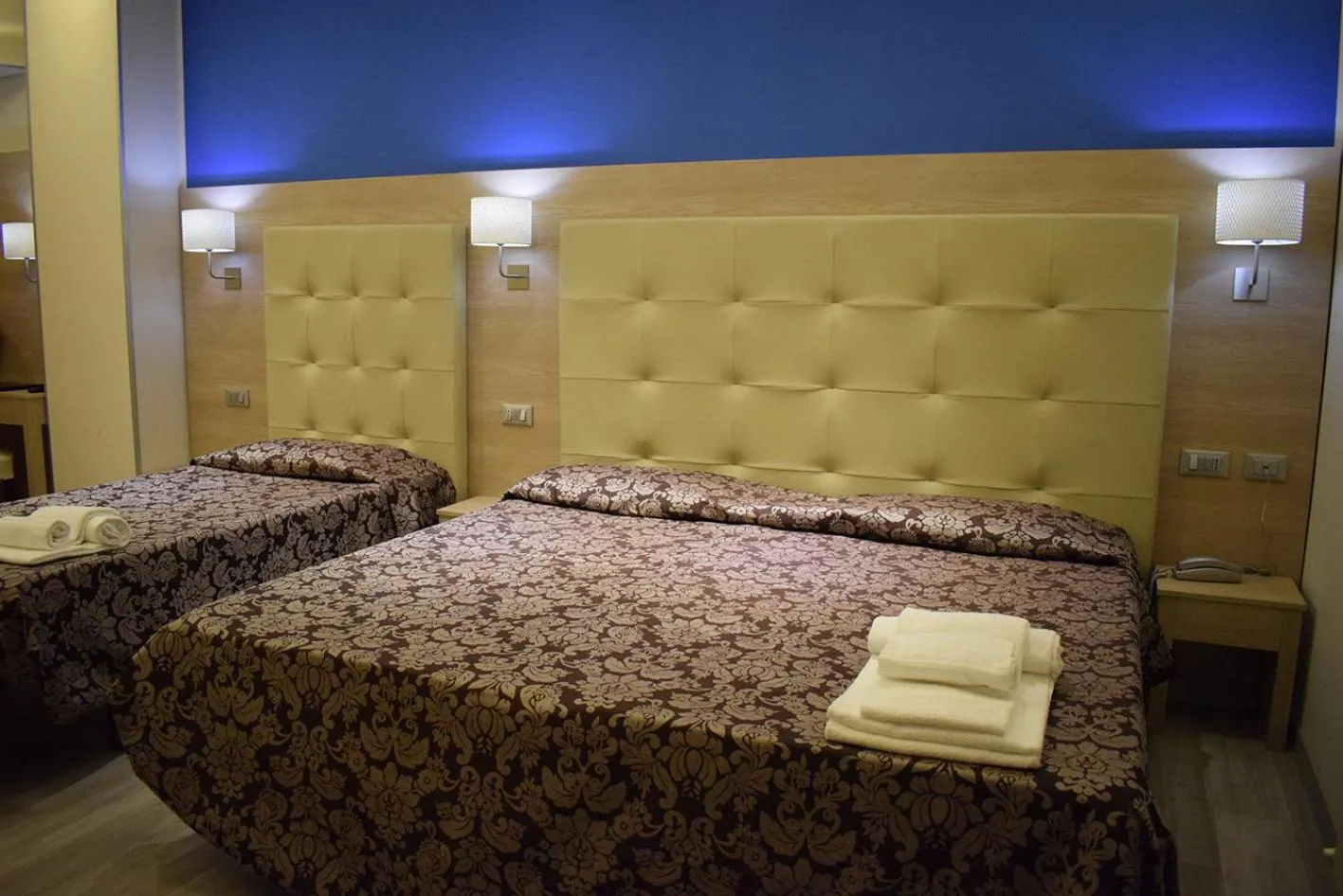 Photo of the whole room, Bed in Hotel Baffo Rosso