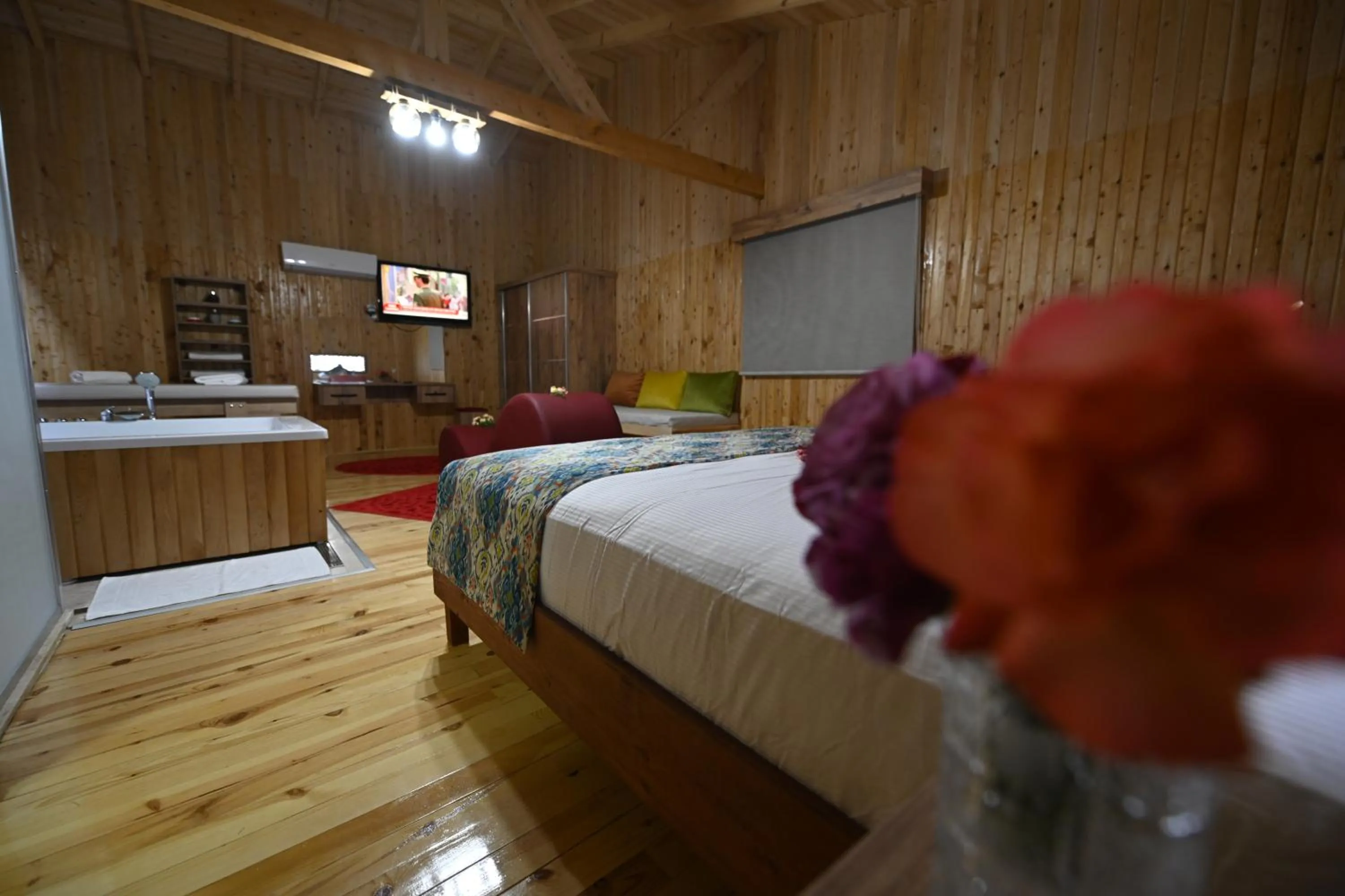 Bed in Apart Demre Dufa Bungolow