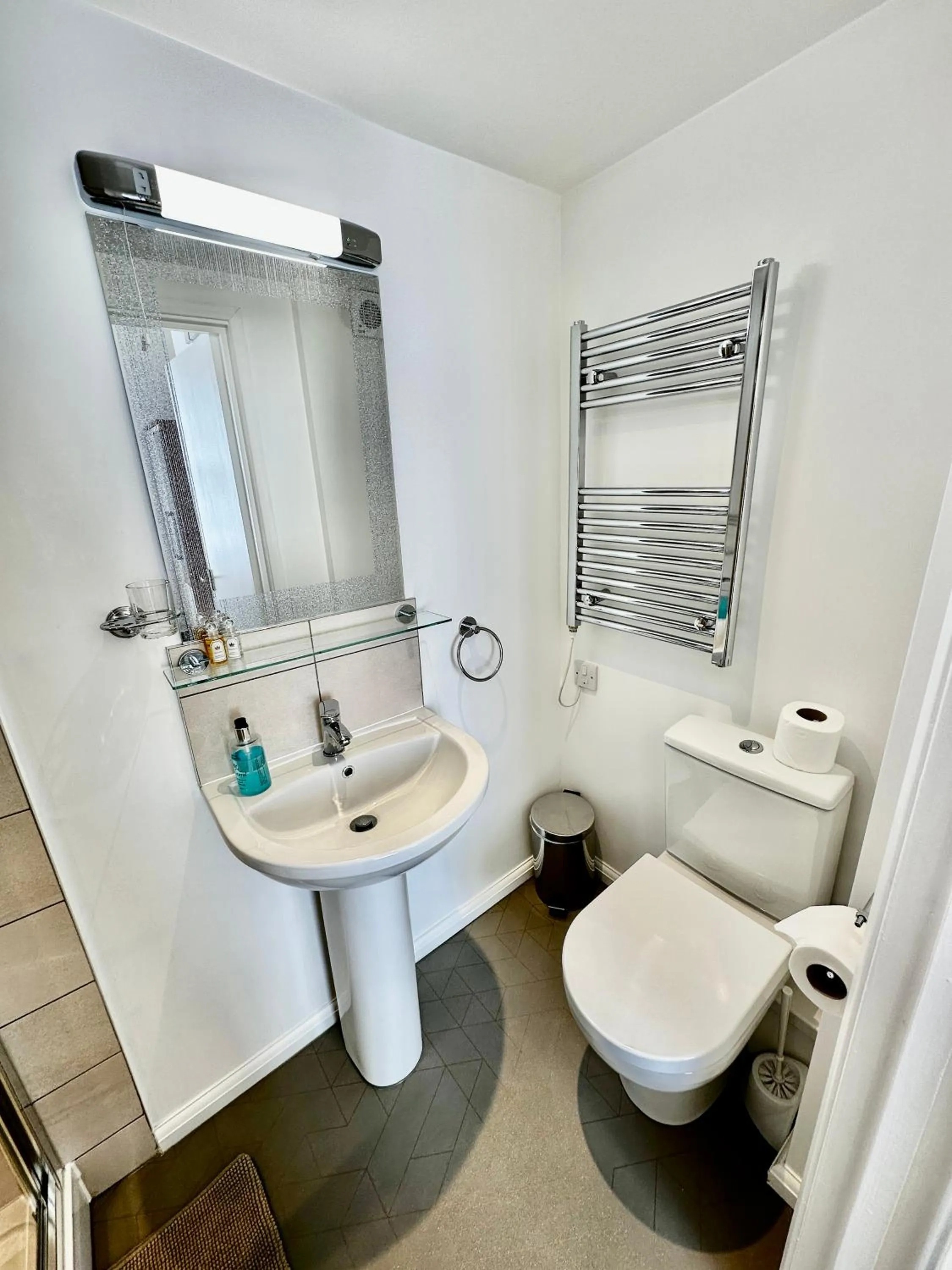 Shower in Andorra Guest Accommodation