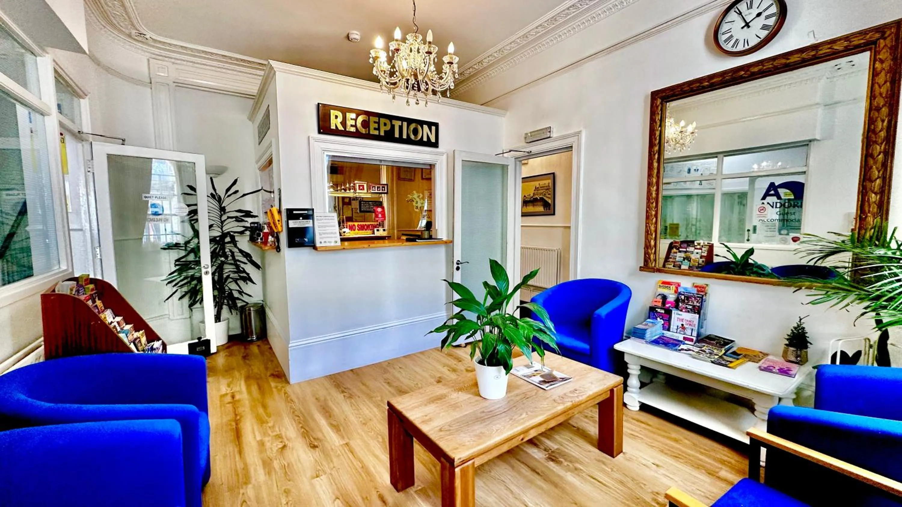 Seating area in Andorra Guest Accommodation