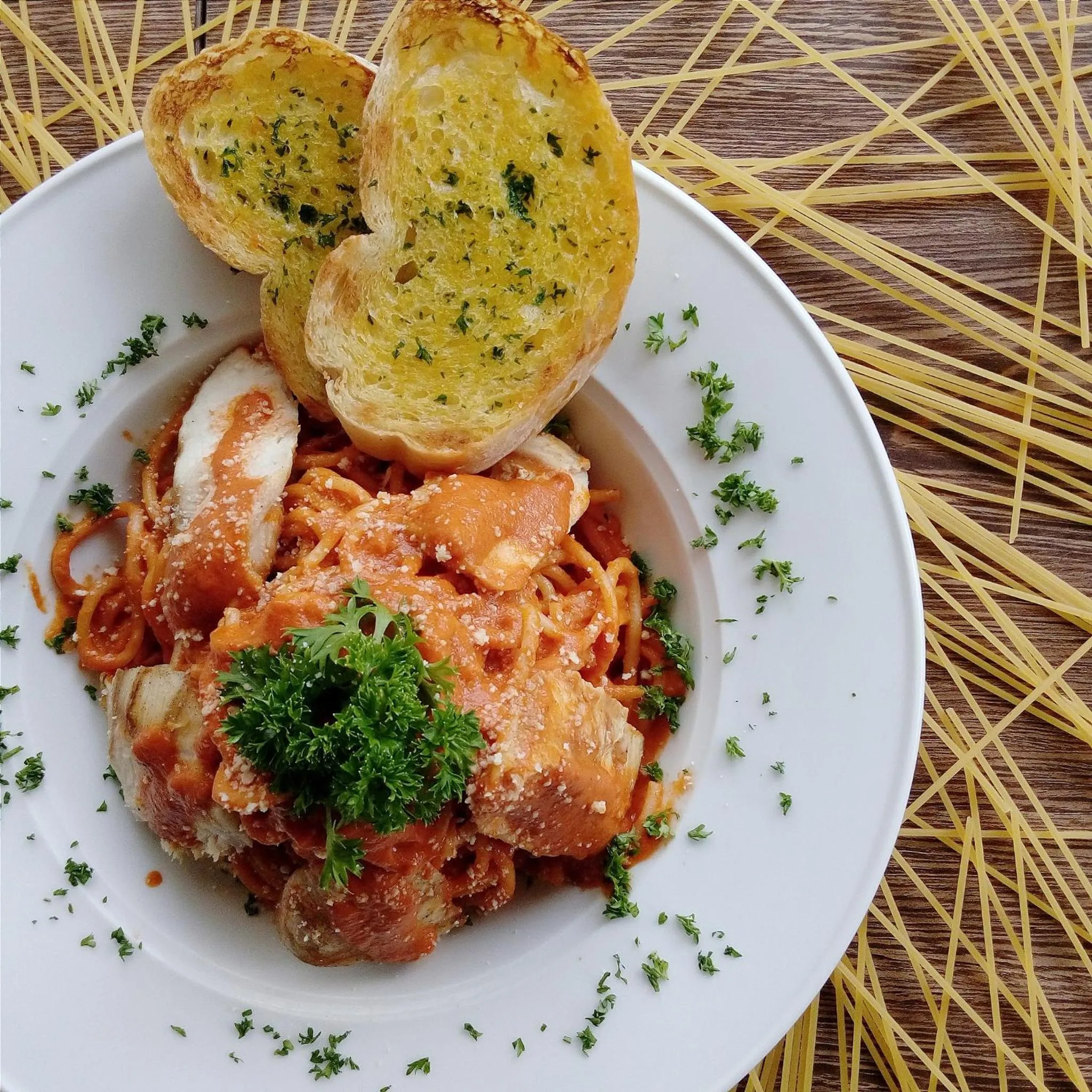 Food close-up in Grand Diamond Hotel Yogyakarta