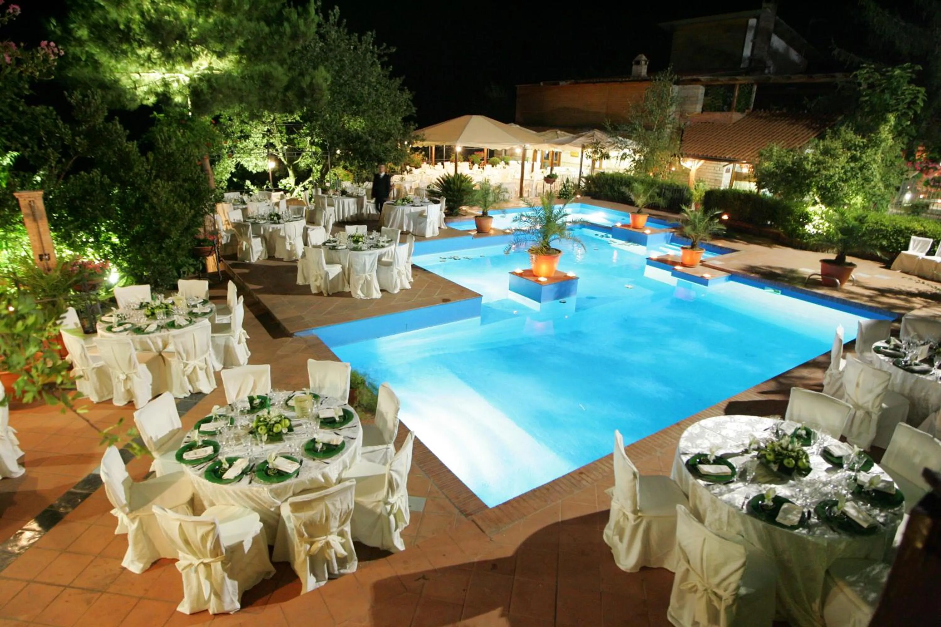 Pool view in Agriturismo La Casa Del Ghiro