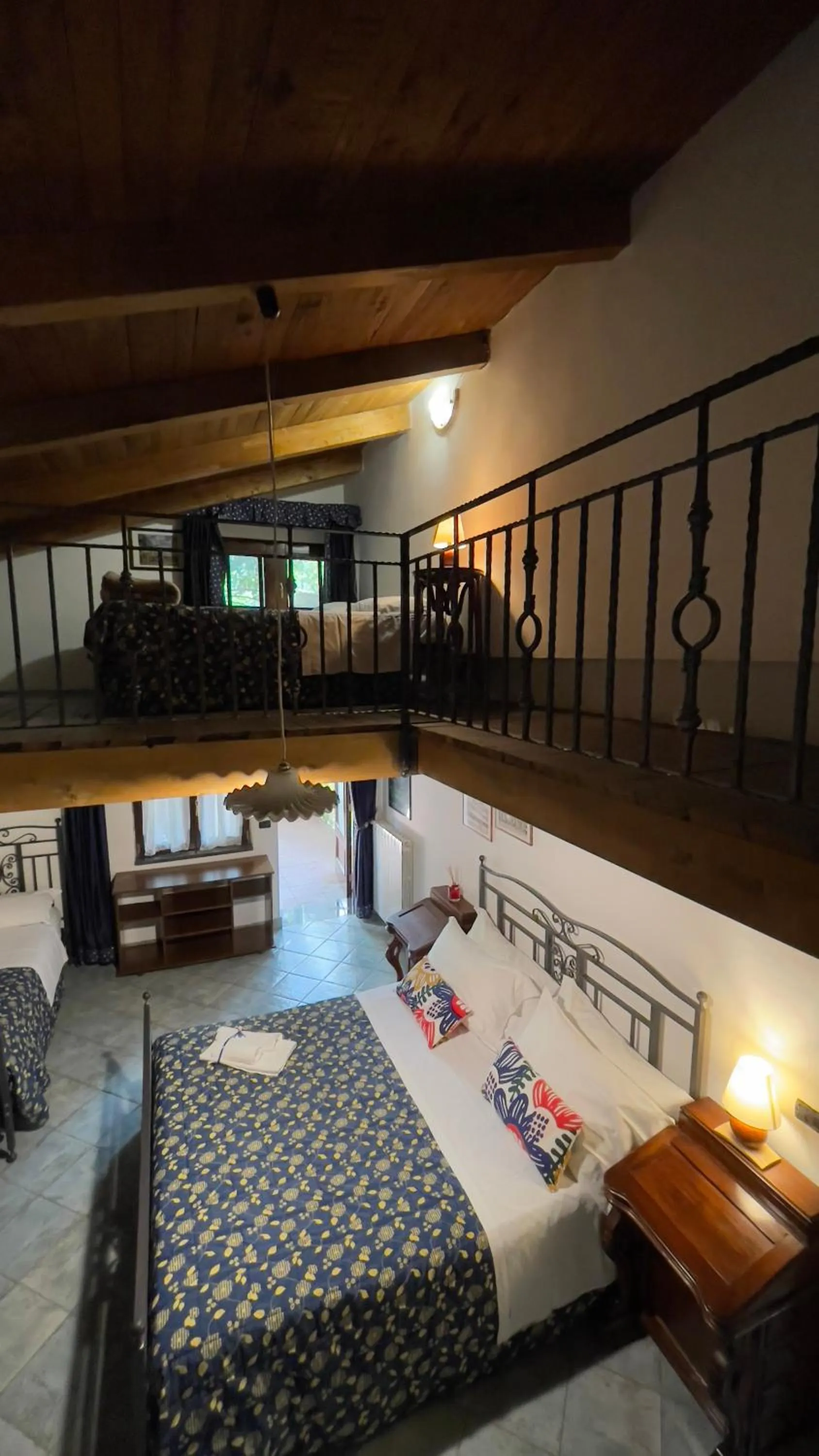 Bed in Agriturismo La Casa Del Ghiro