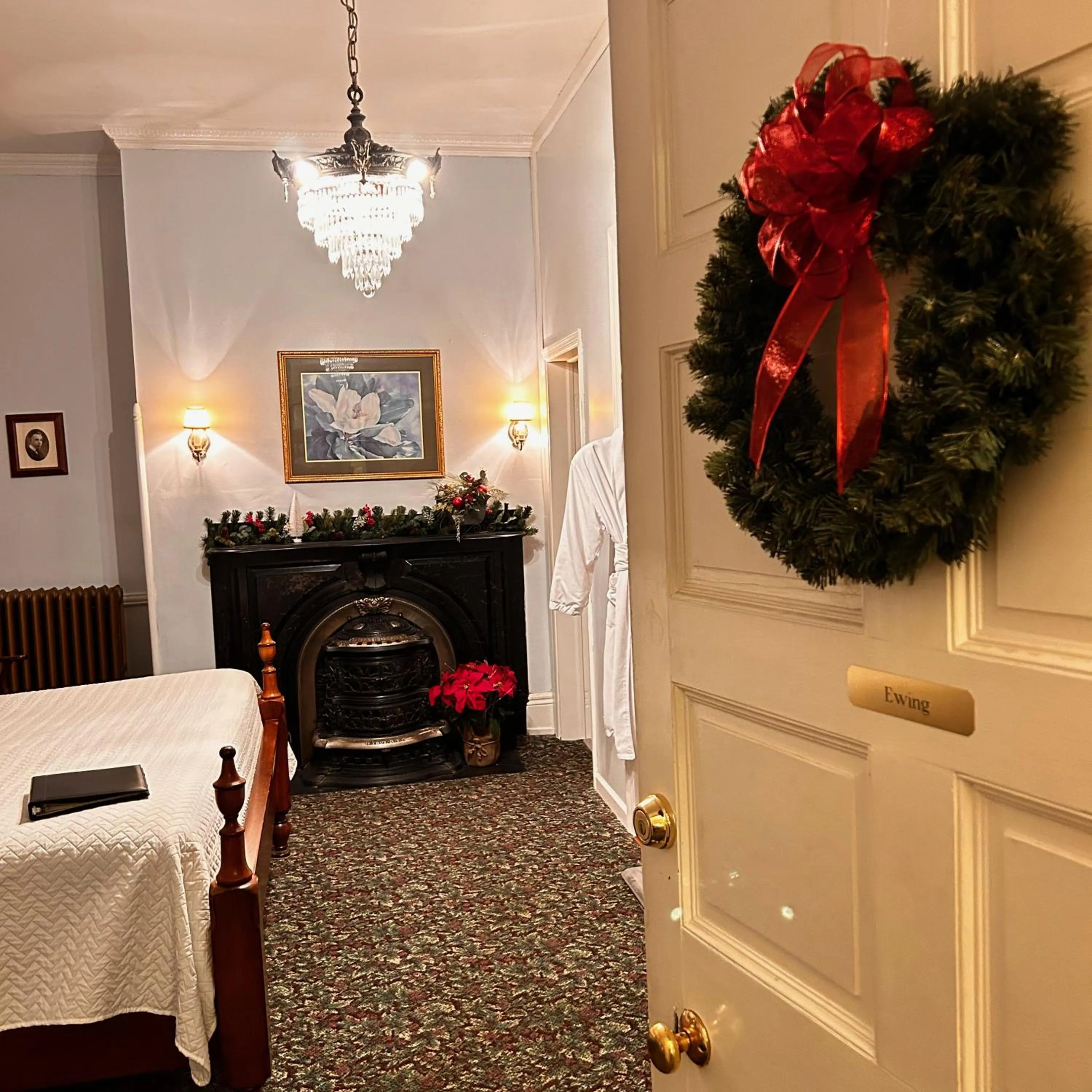 Decorative detail in Carlisle House Bed and Breakfast