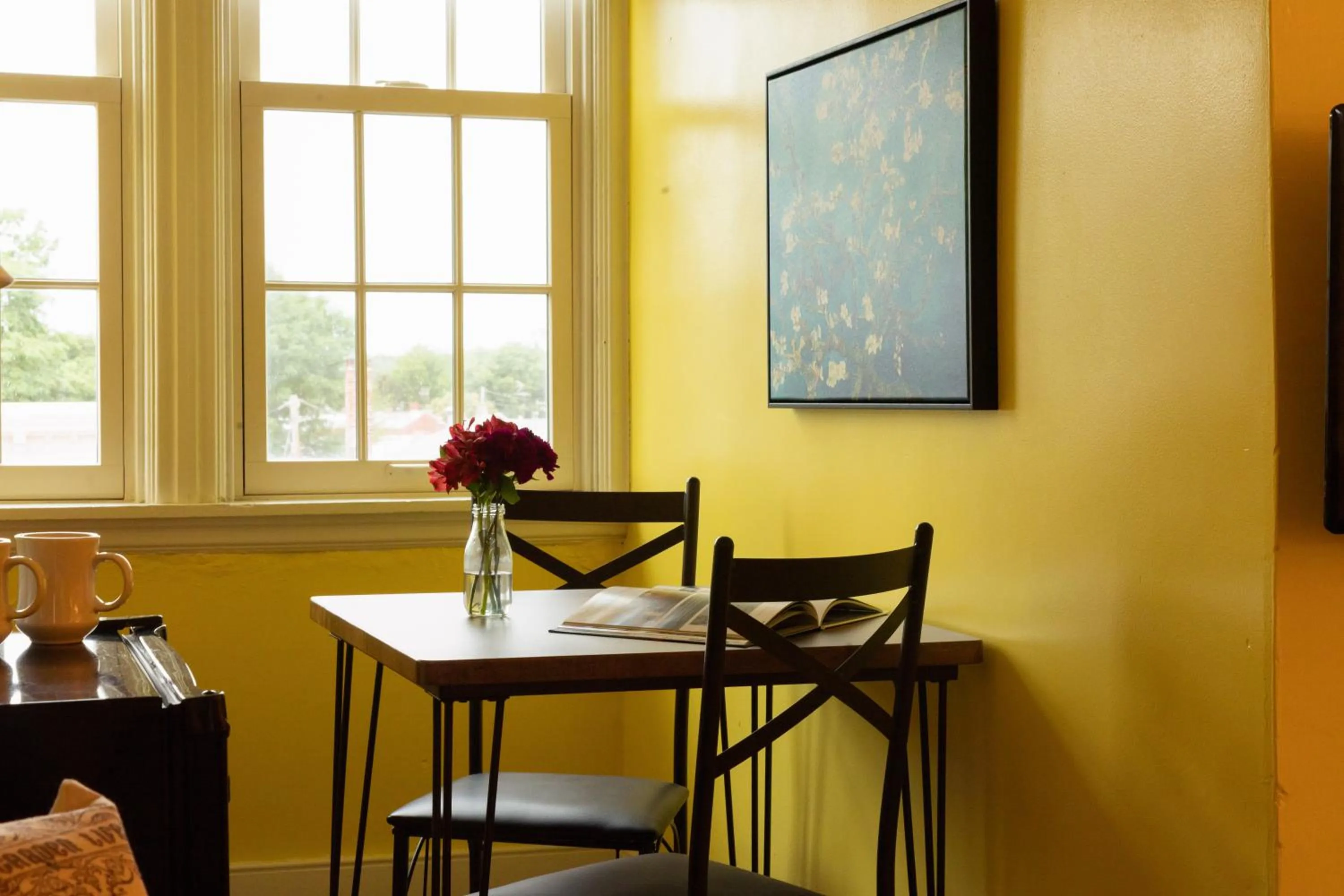 Dining area in Carlisle House Bed and Breakfast