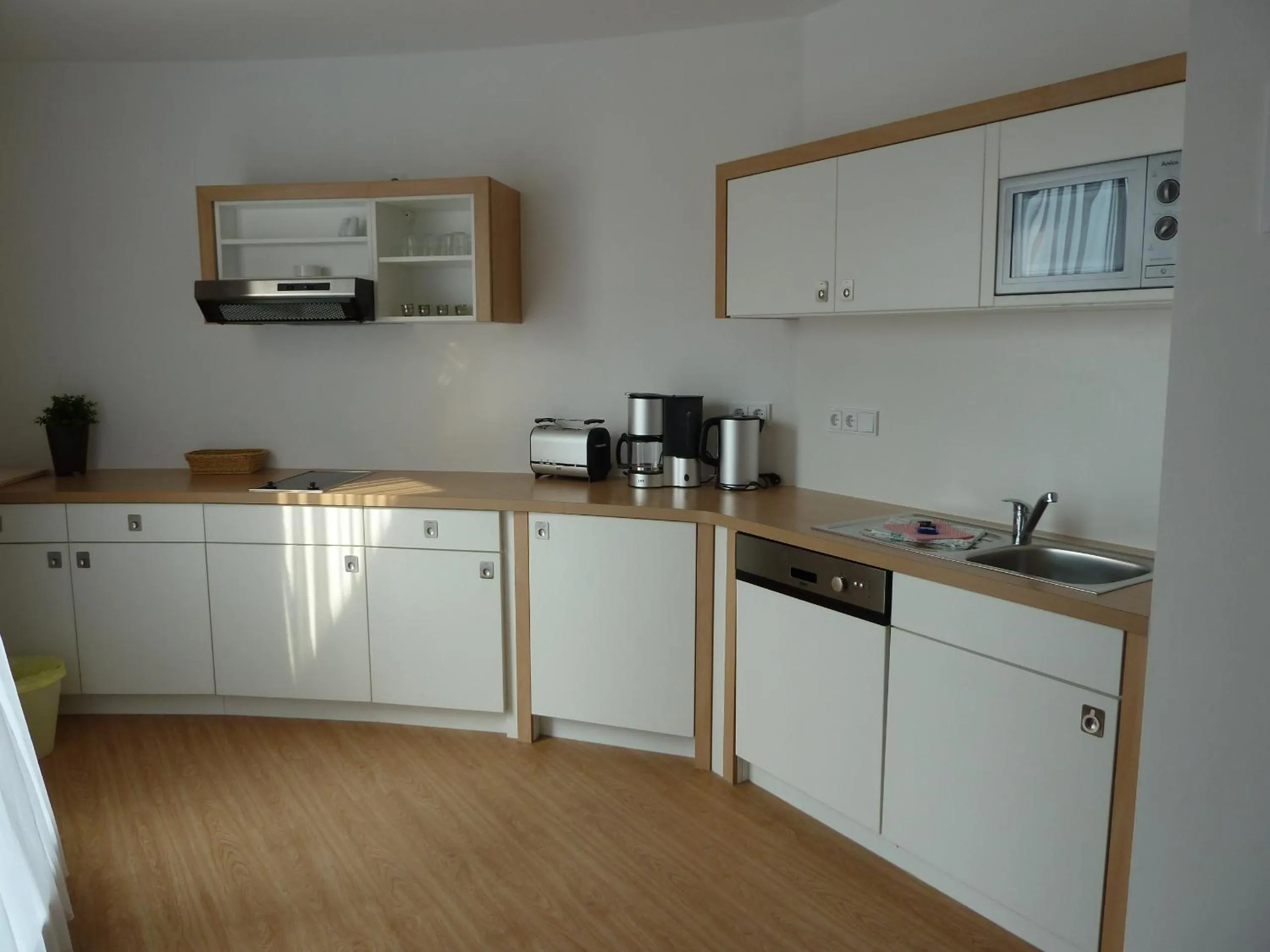 Kitchen or kitchenette in Hotel Goor und Apartmenthaus