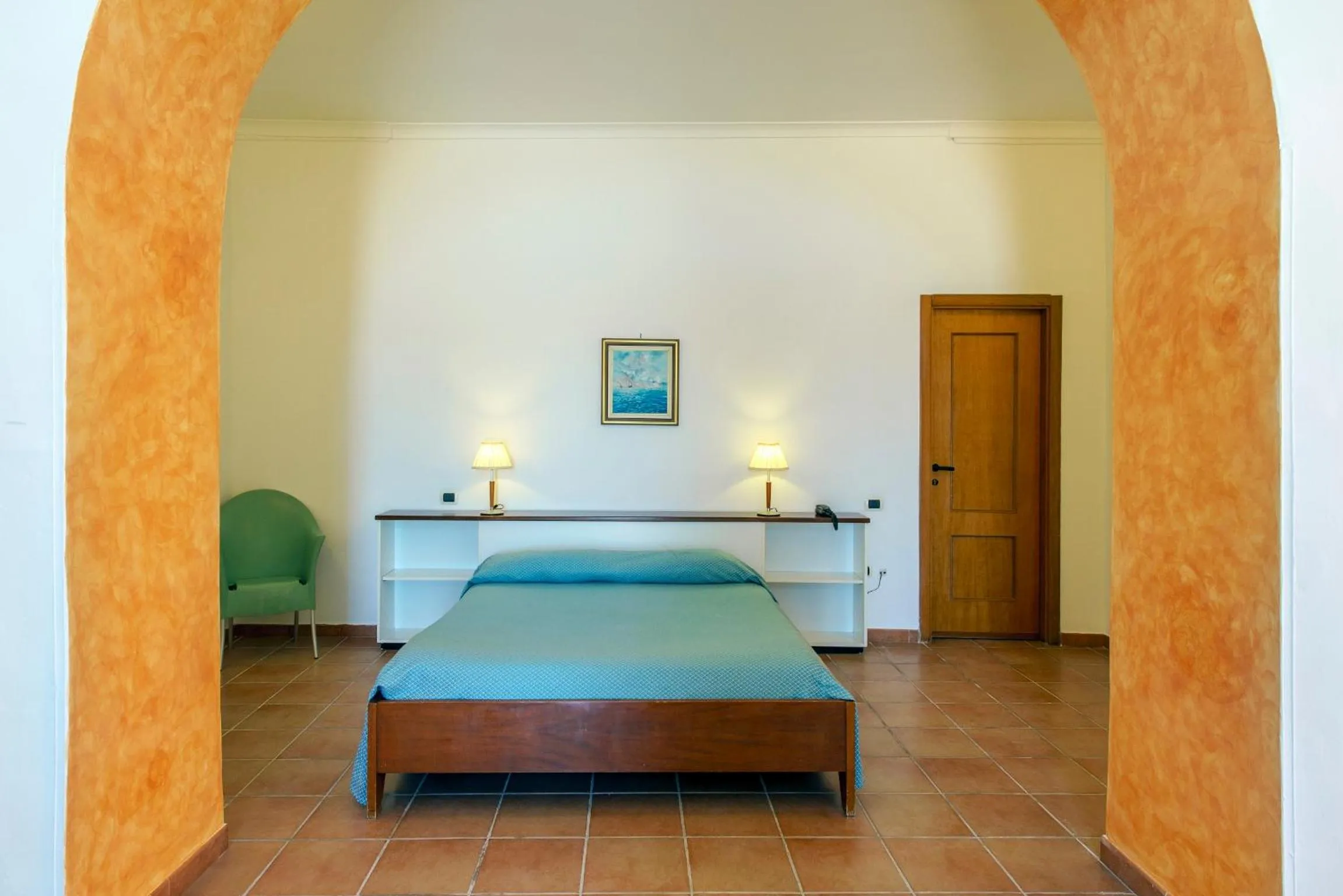 Bed in Hotel La Corricella