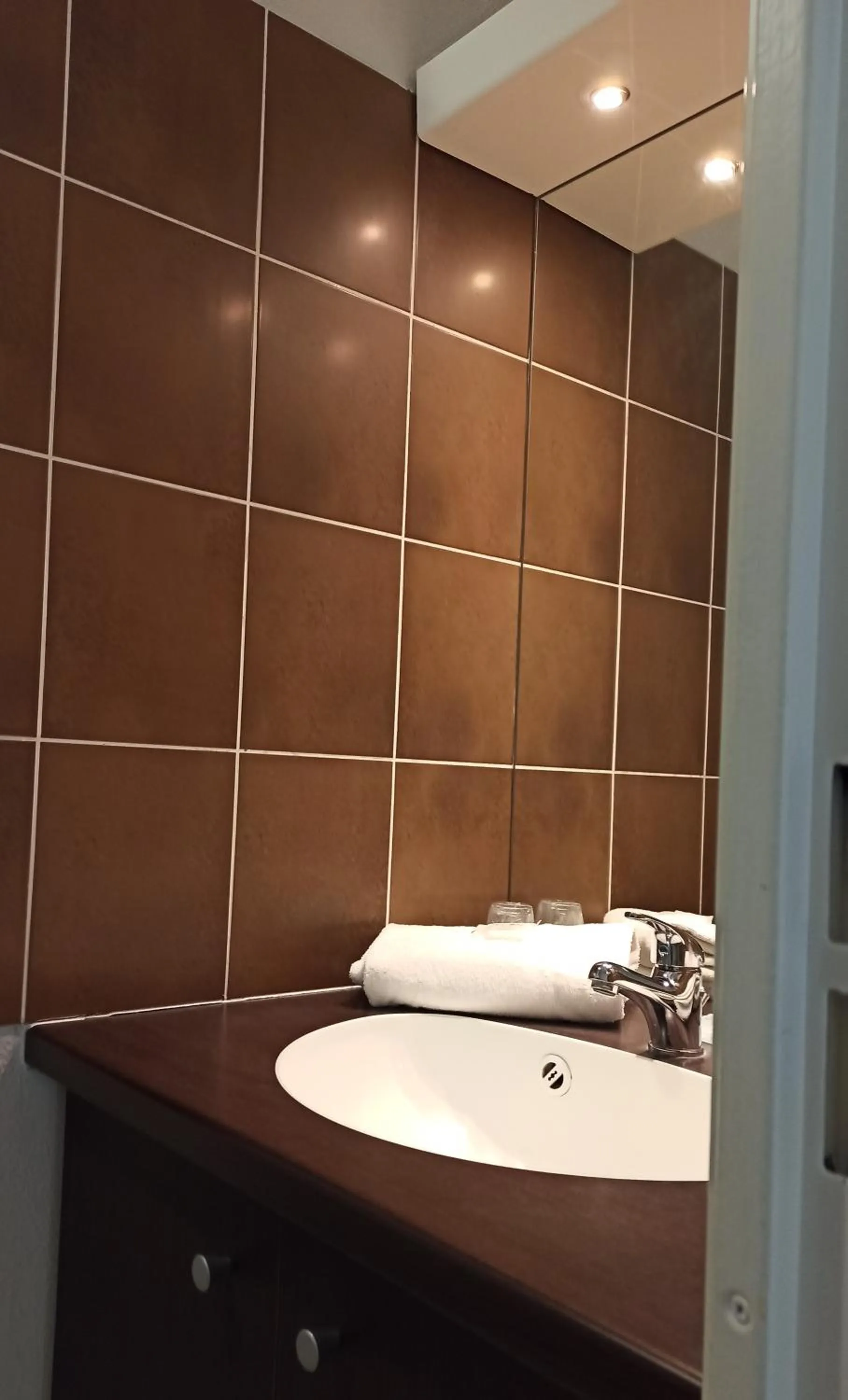 Bathroom in Résidence Hôtelière des Ondes