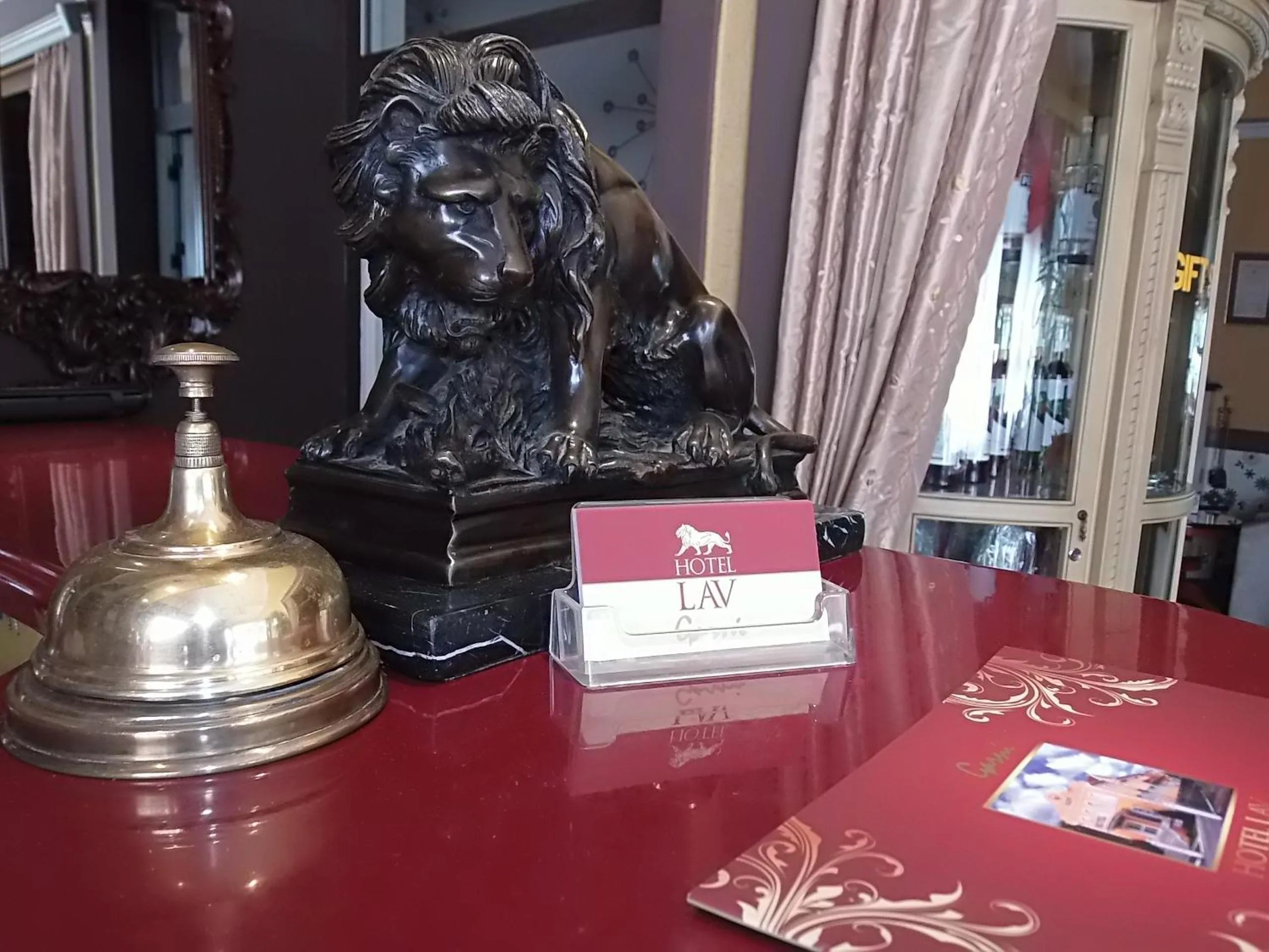 Lobby or reception in Garni Hotel Lav