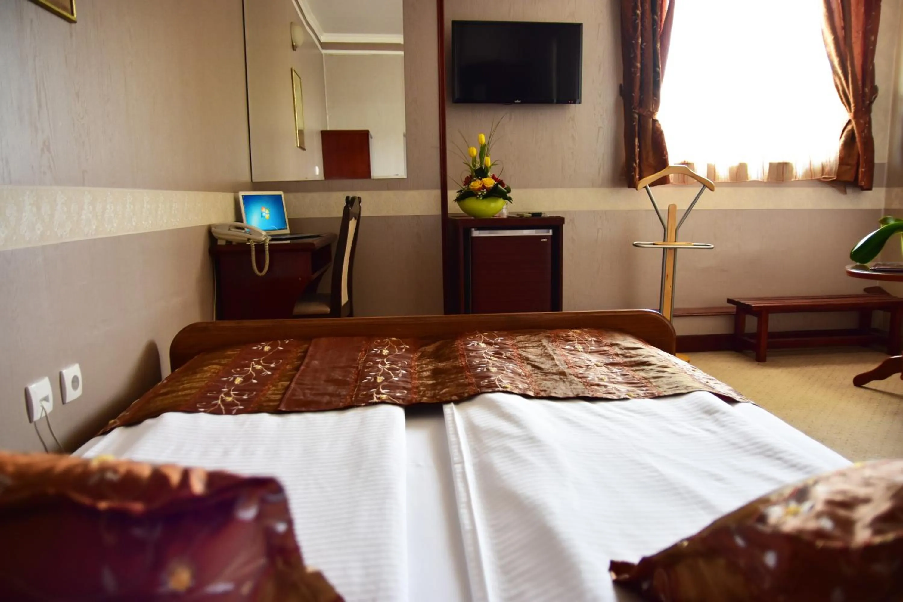 Bed in Garni Hotel Lav