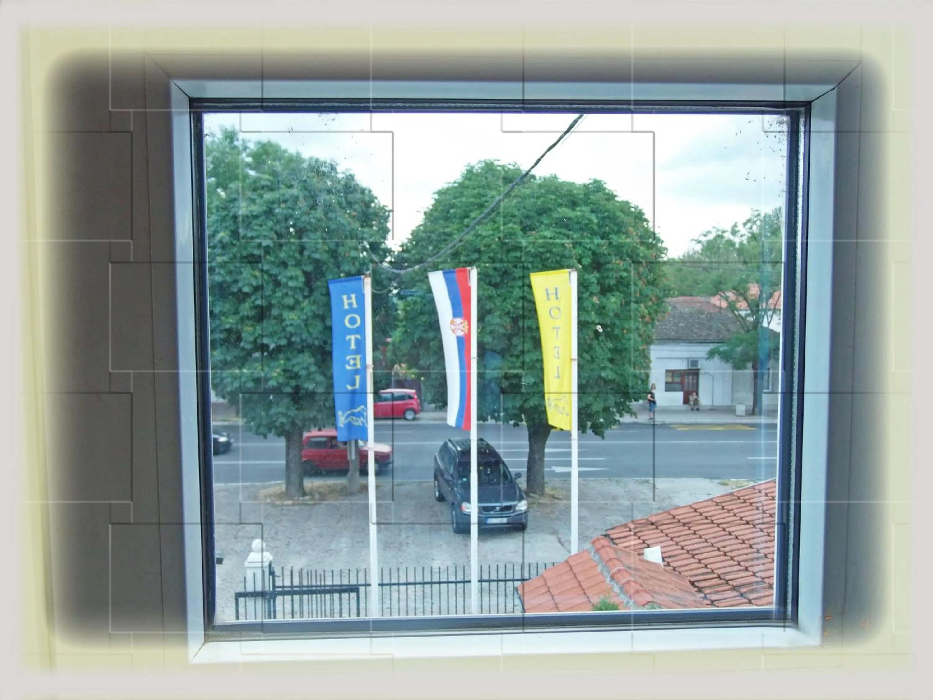 View (from property/room) in Garni Hotel Lav