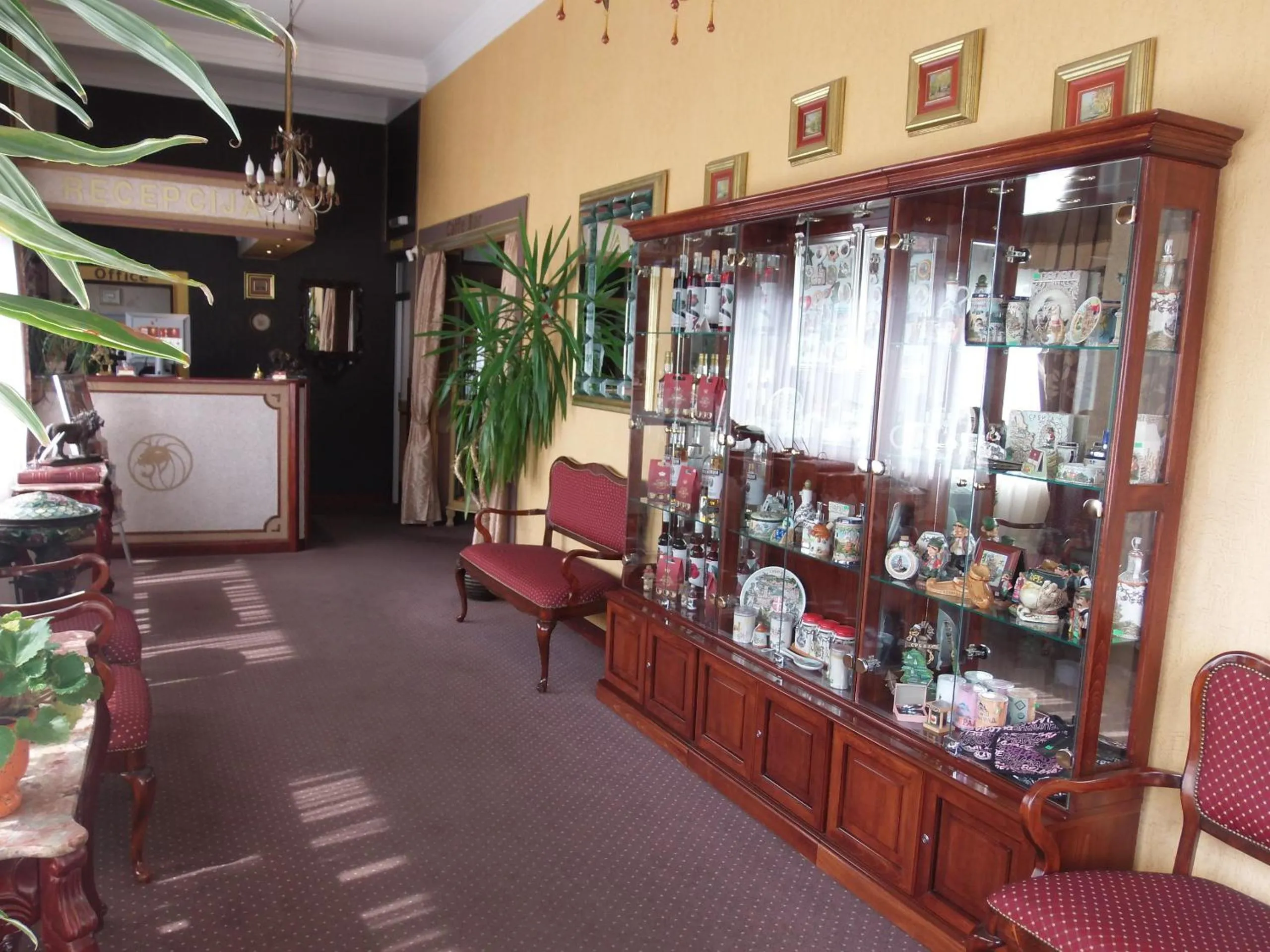 Lobby or reception in Garni Hotel Lav