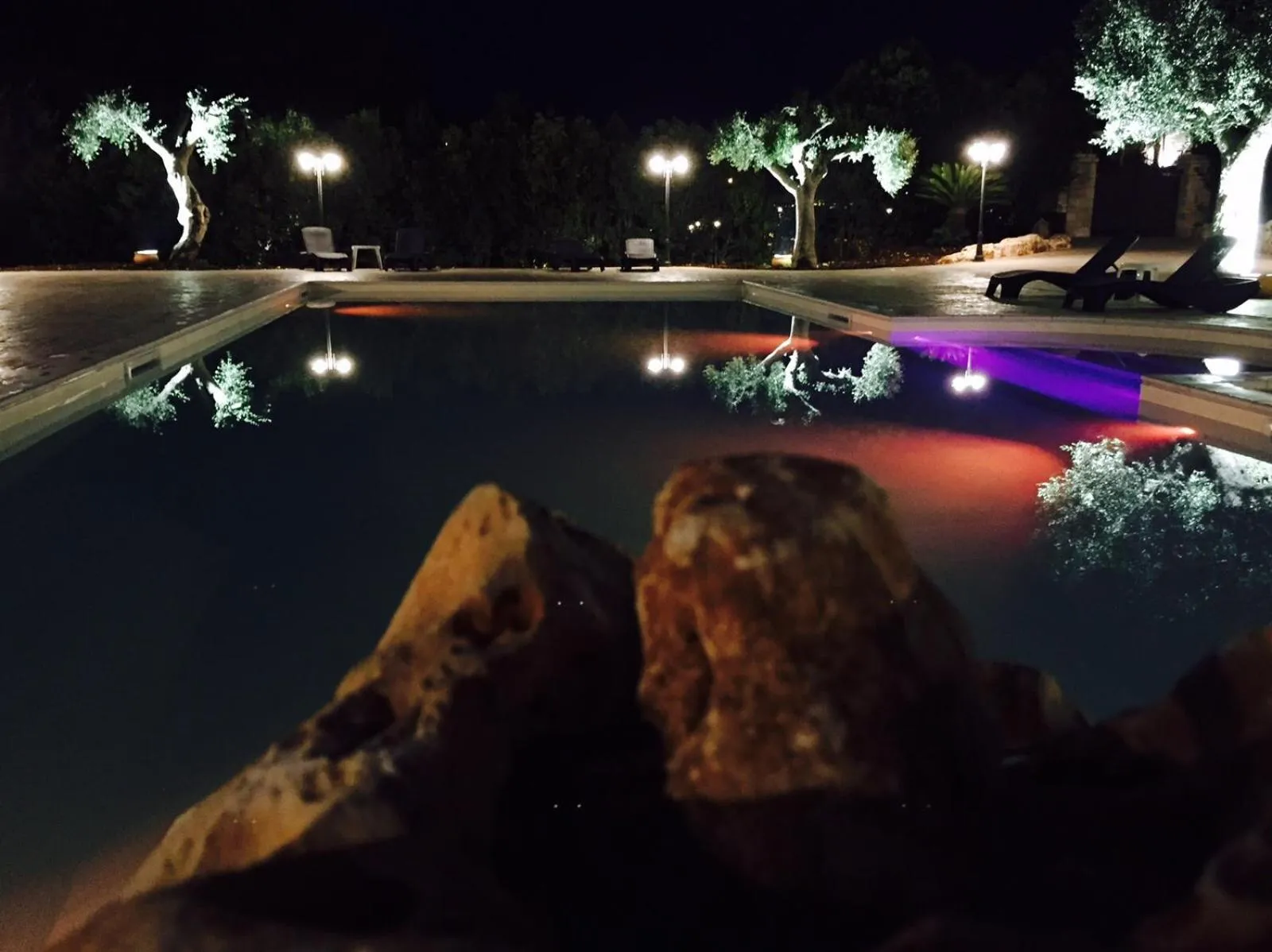 Swimming pool in Relais Masseria Serritella