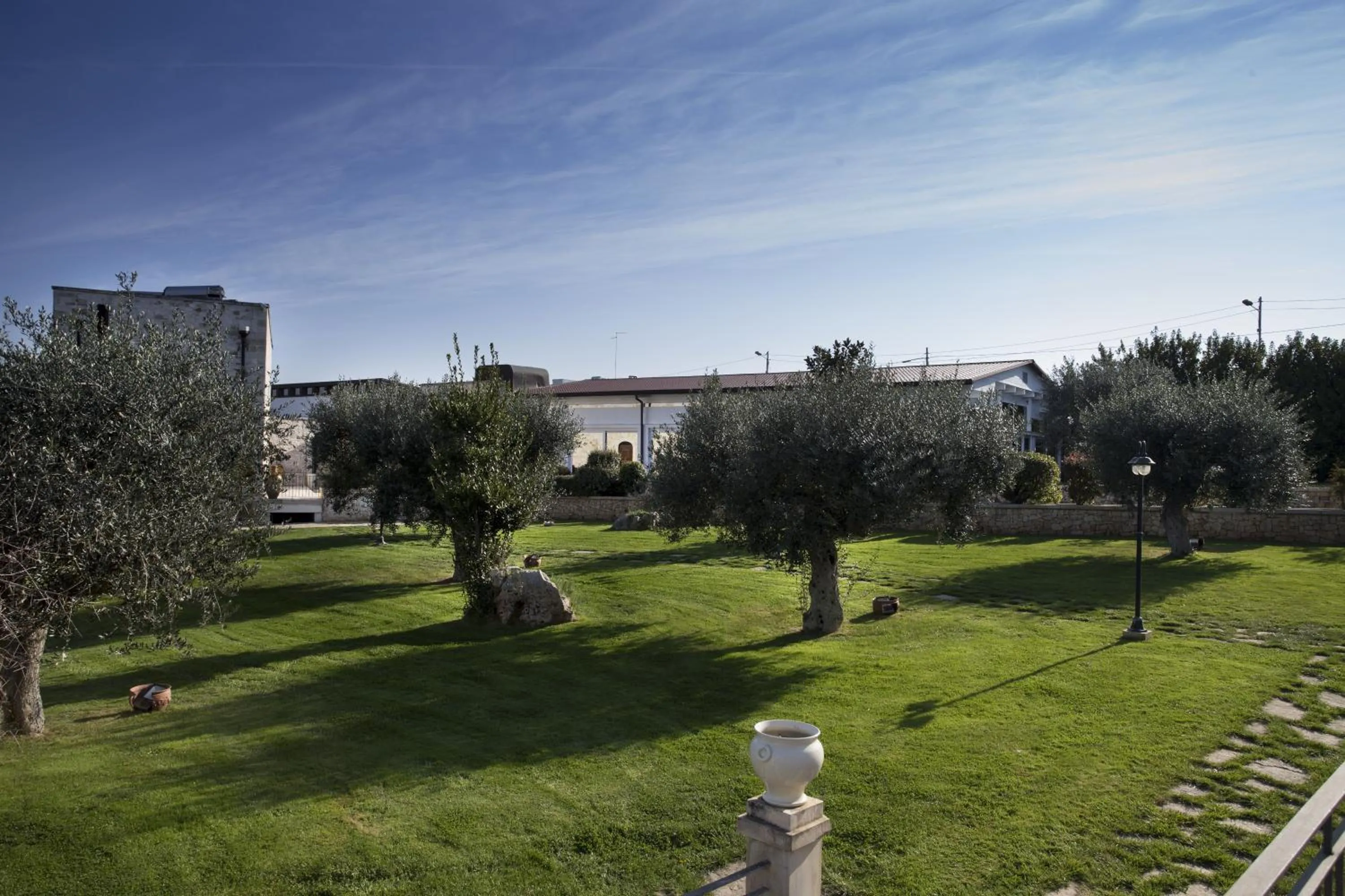 Garden view in Relais Masseria Serritella