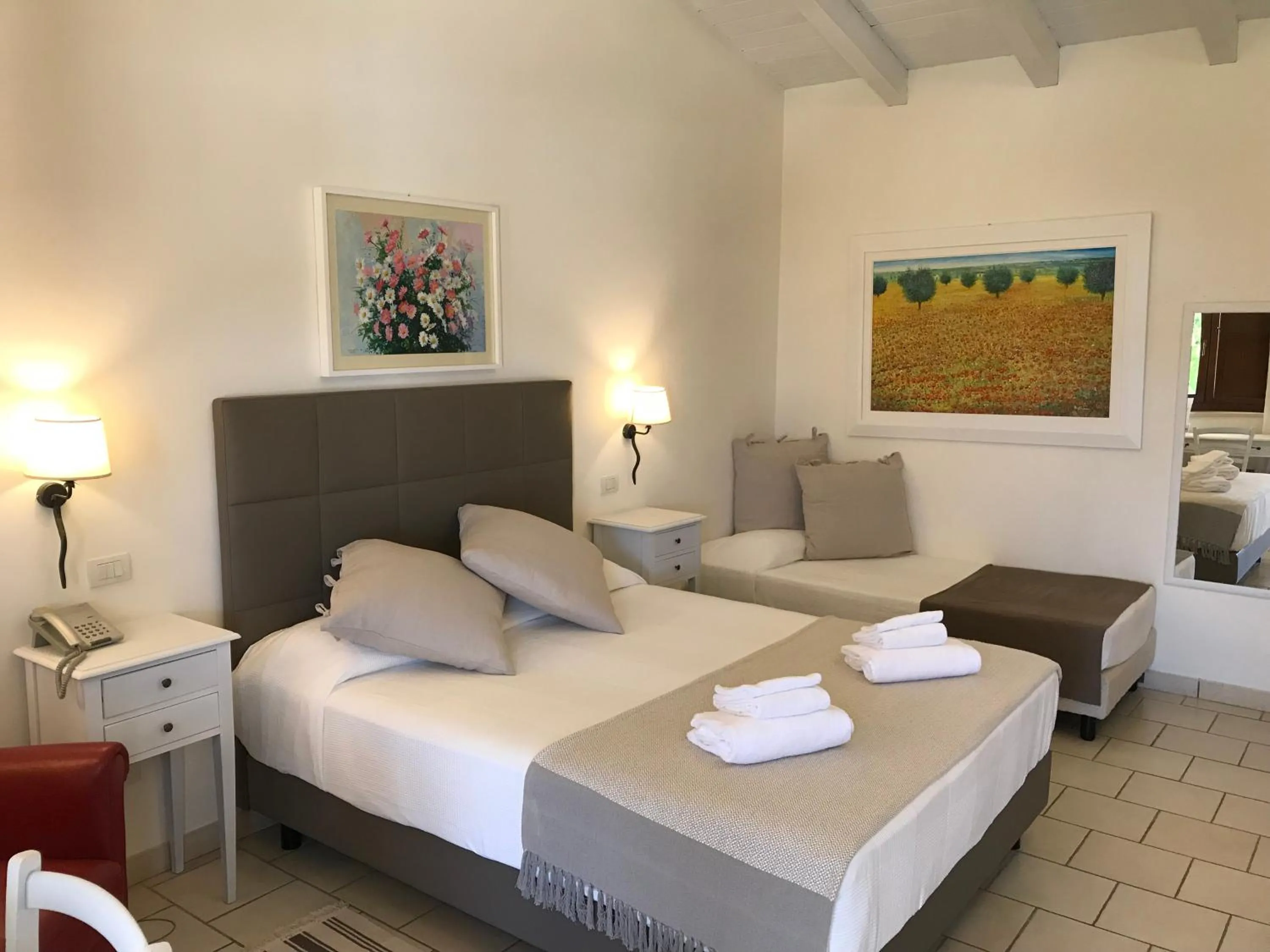 Bed in Relais Masseria Serritella