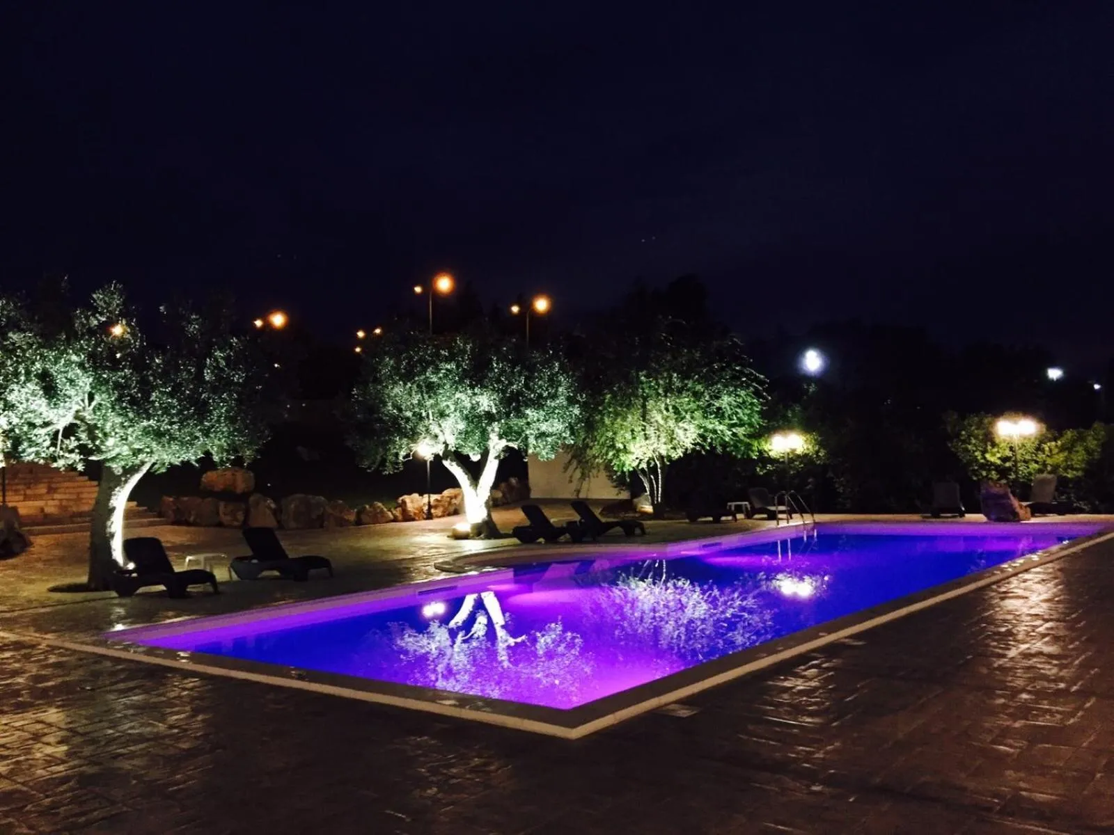 Swimming pool in Relais Masseria Serritella