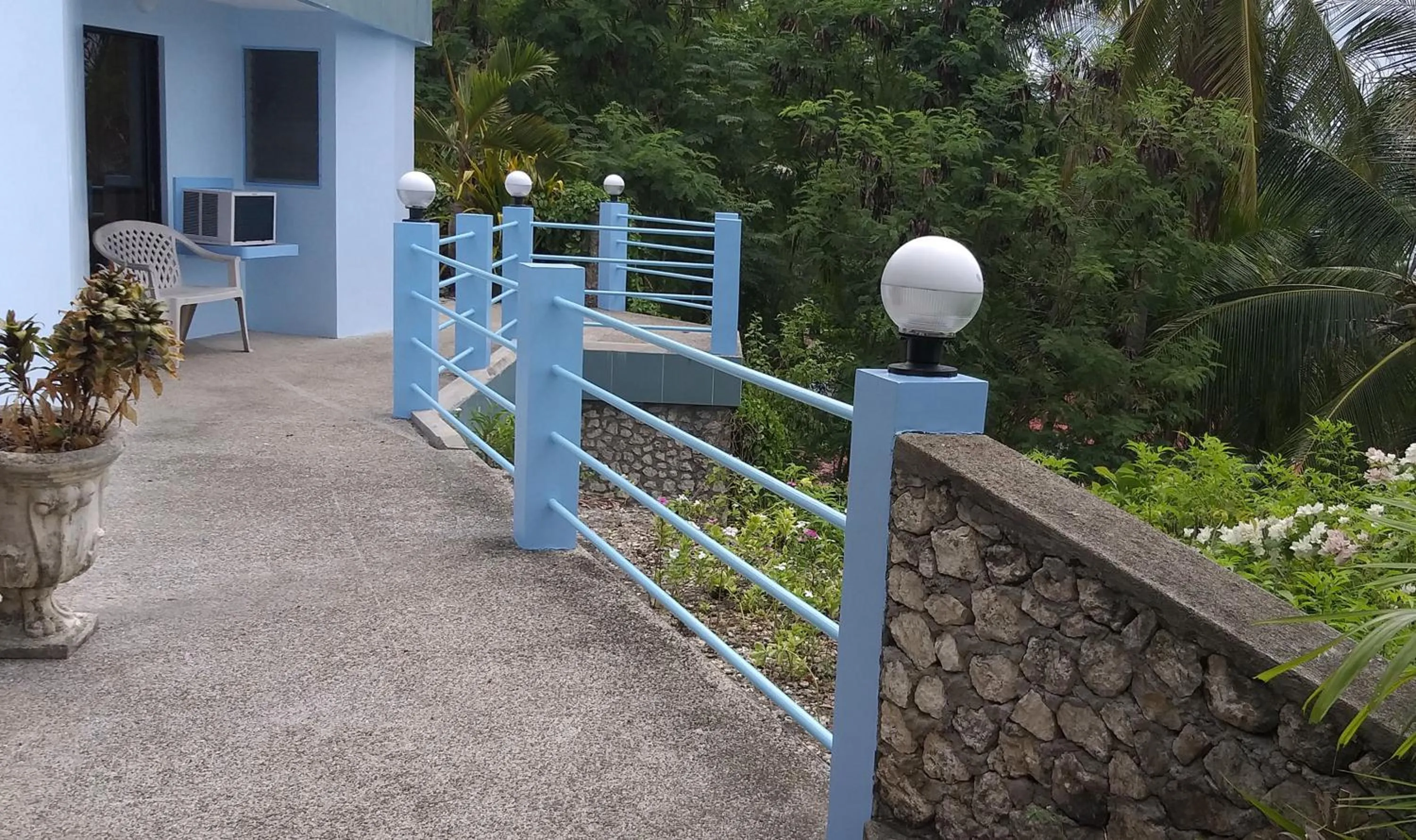 Balcony/Terrace in High Steps Pension